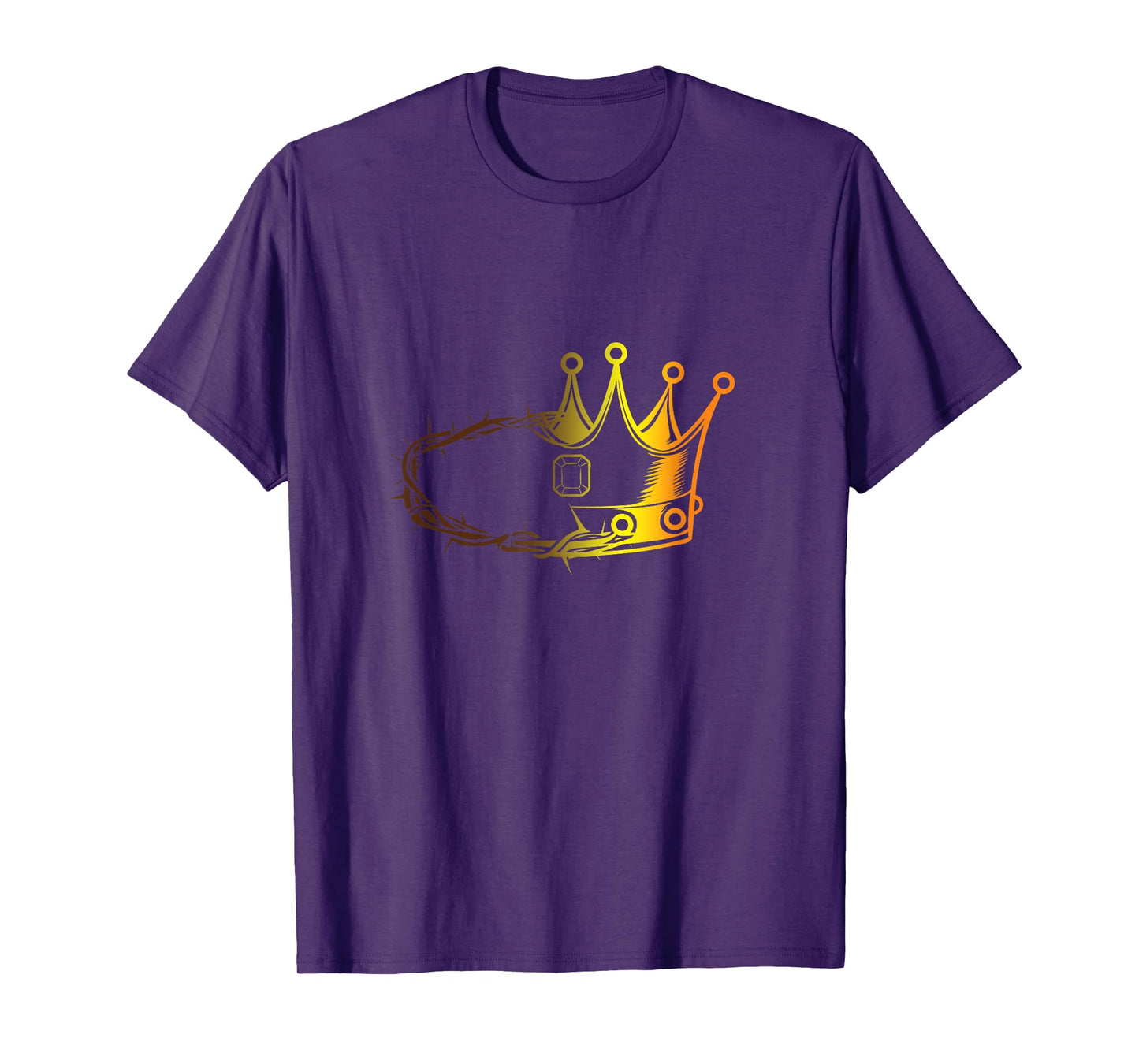 God Follower Catholic Christian Biblical Jesus Thorn Crown T-Shirt