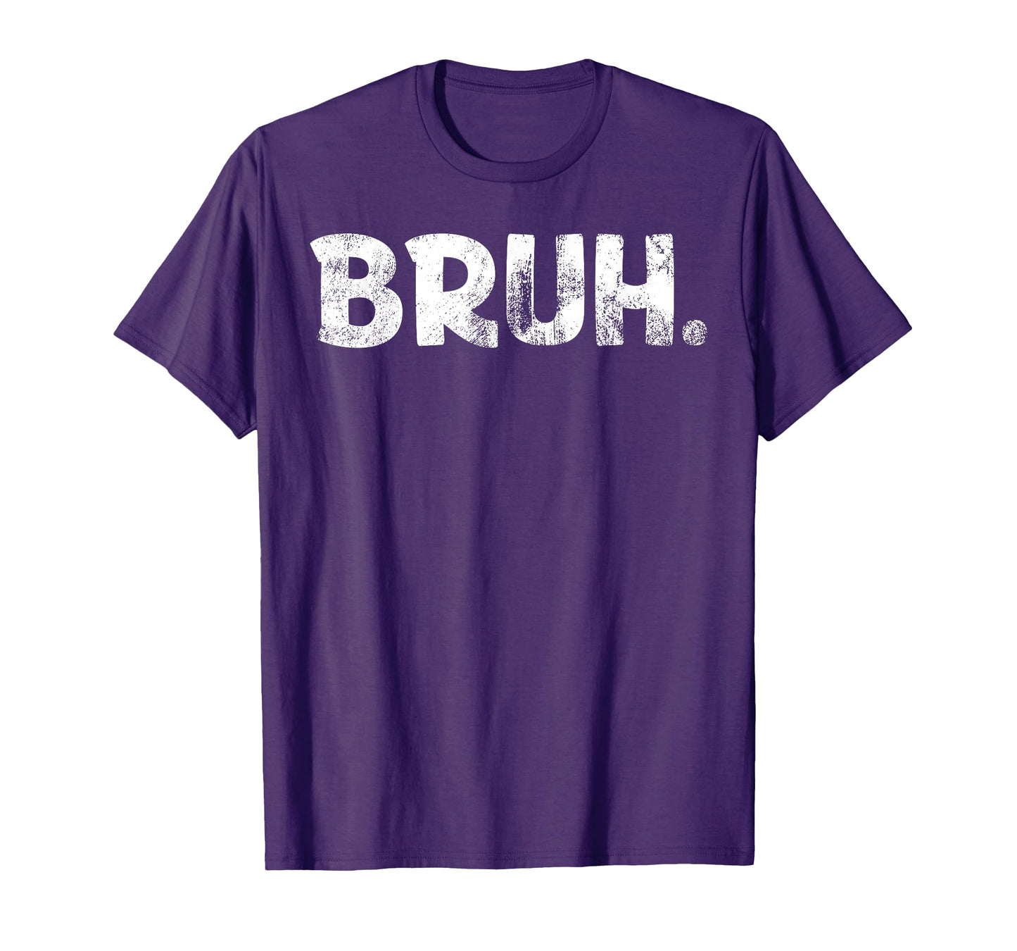 Bruh Funny Shirt Saying Meme Bro Boys Girls Teen Youth T-Shirt