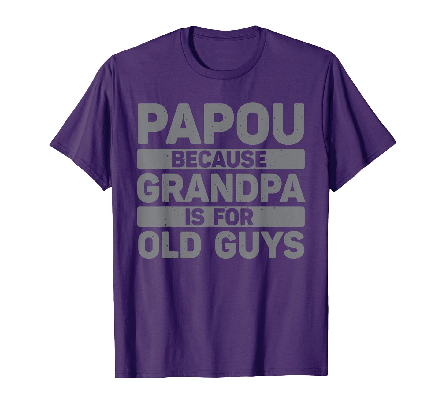 Papou Design For Grandpa From Grandkids Father's Day Papou T-Shirt