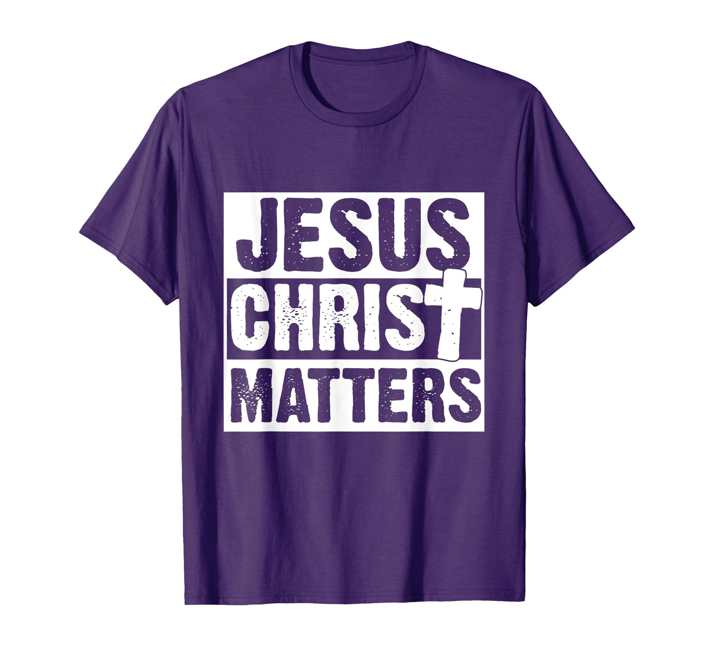 Jesus Christ Matters Christian Faith Bible Gift T-Shirt