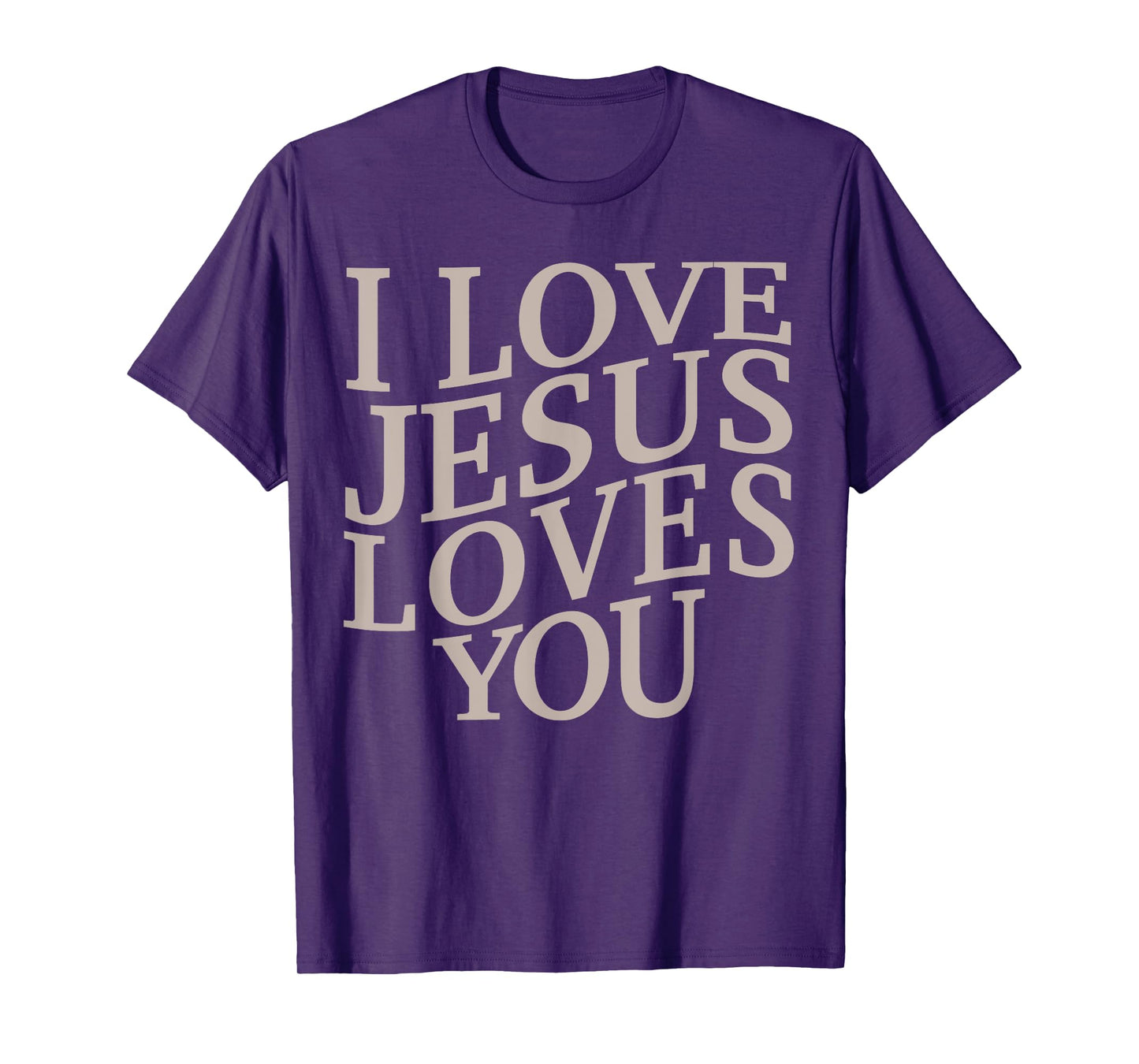 I Love Jesus Loves You Christian Toddler God Sister Son Mom T-Shirt