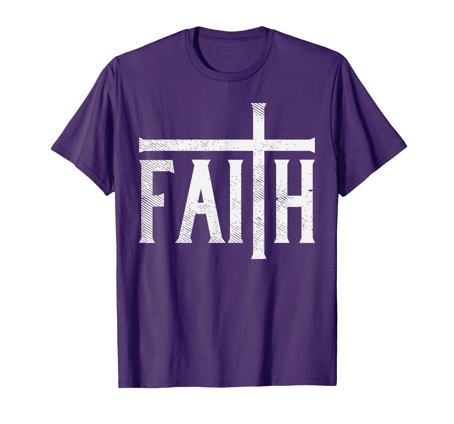 Faith Cross God Jesus Christ Prayer Religious Christian Gift T-Shirt