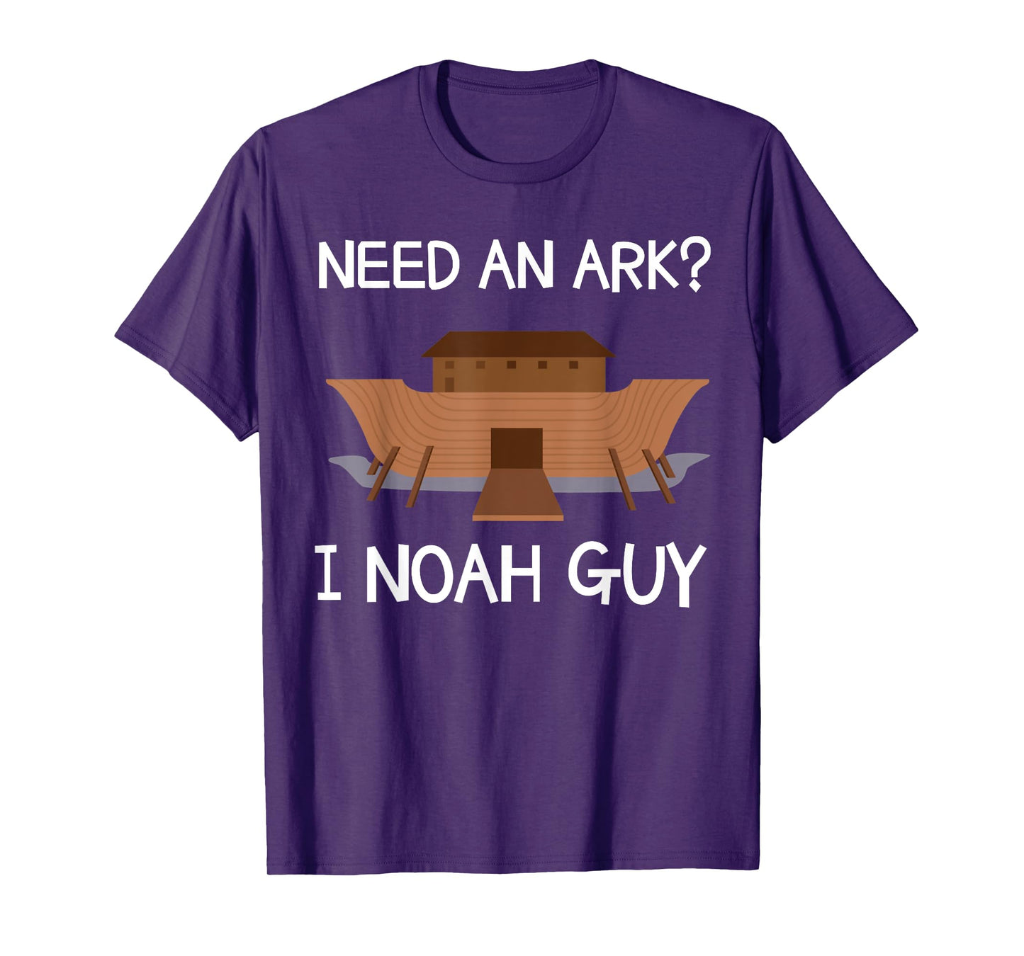 Need An Ark? I Noah Guy Funny Christian Pun T Shirt T-Shirt