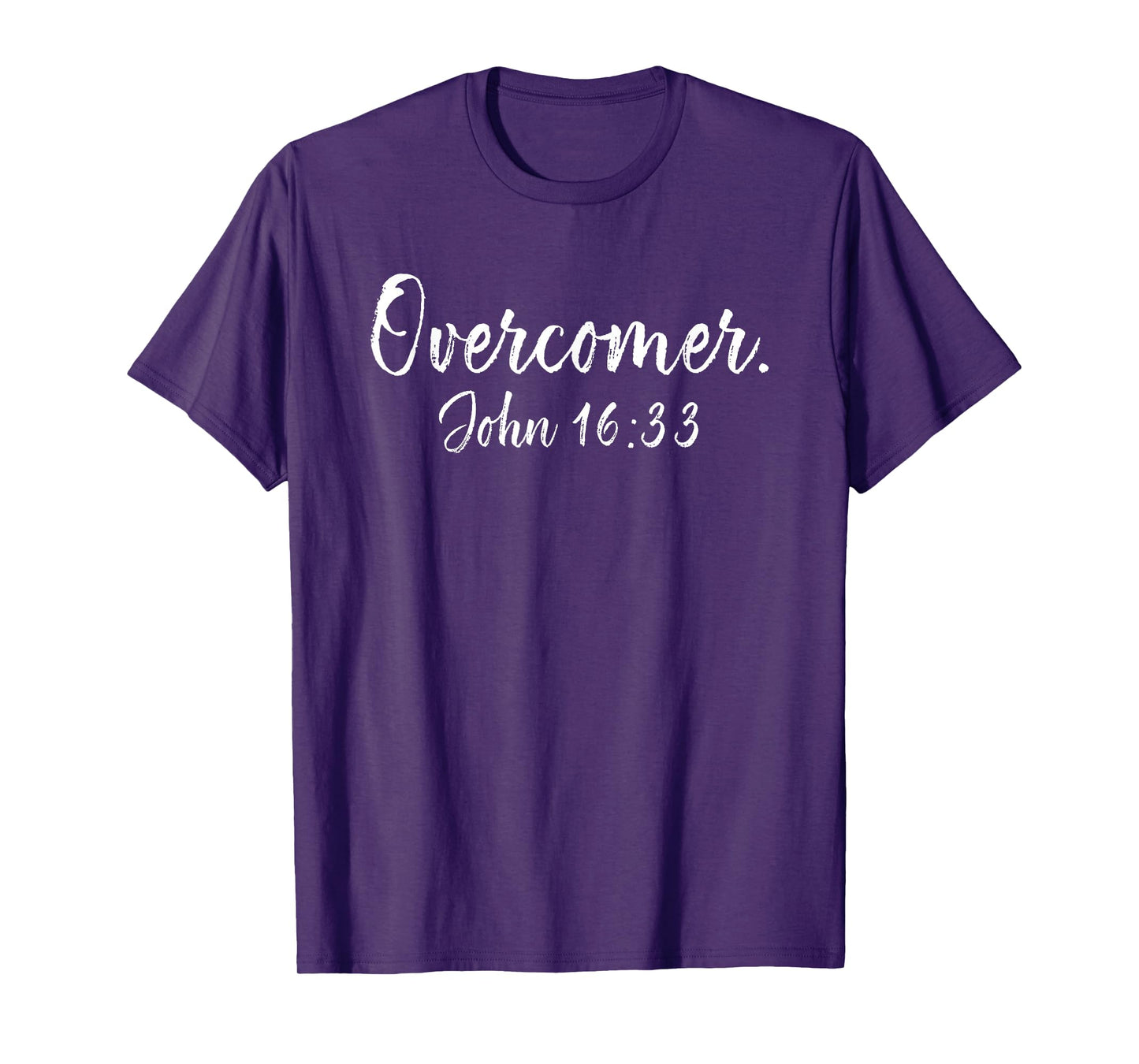 Overcomer, John 16 33, Bible Verse, Christian Gifts T-Shirt