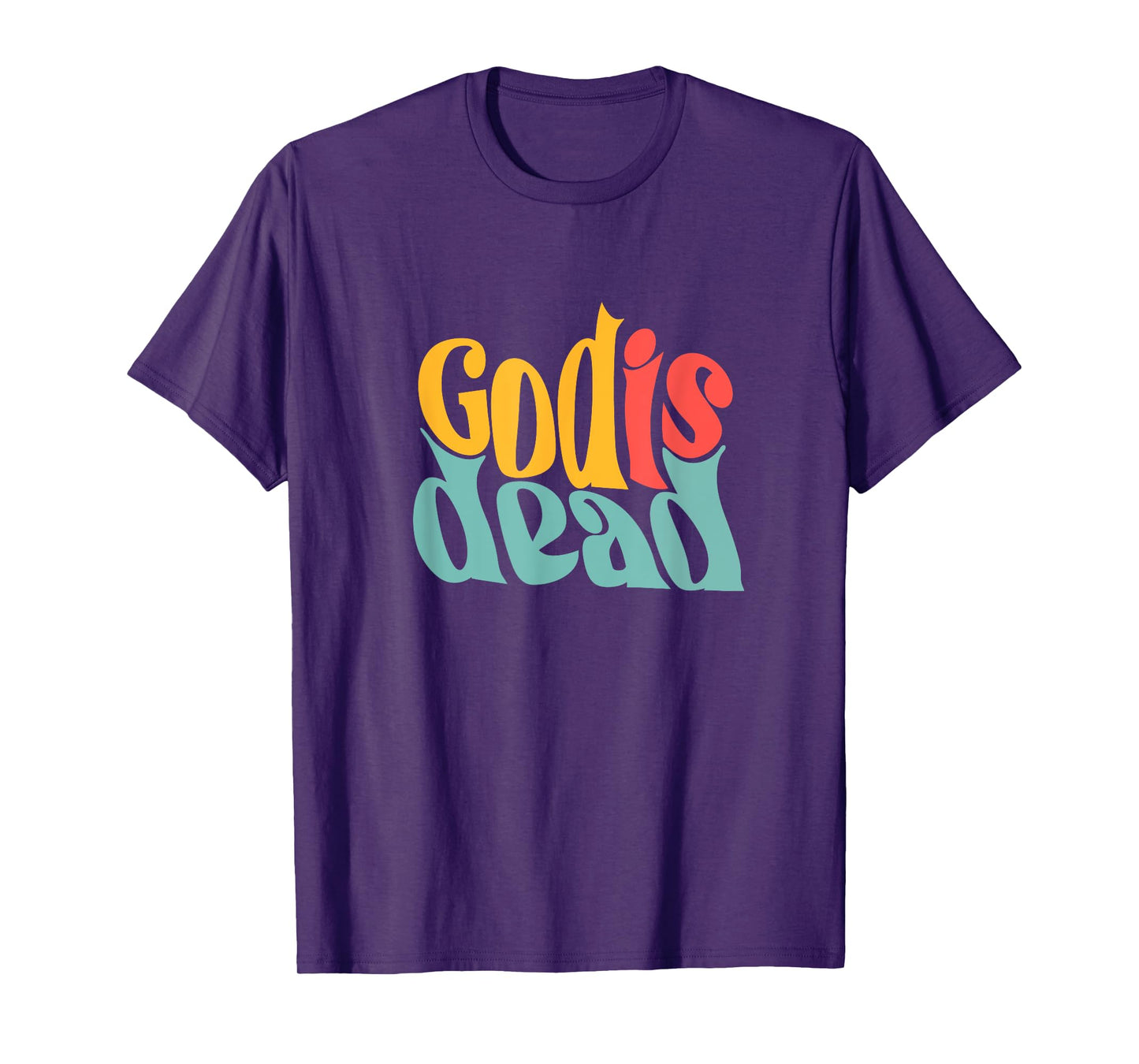 Nietzsche Quote God Is Dead Retro Design T-Shirt