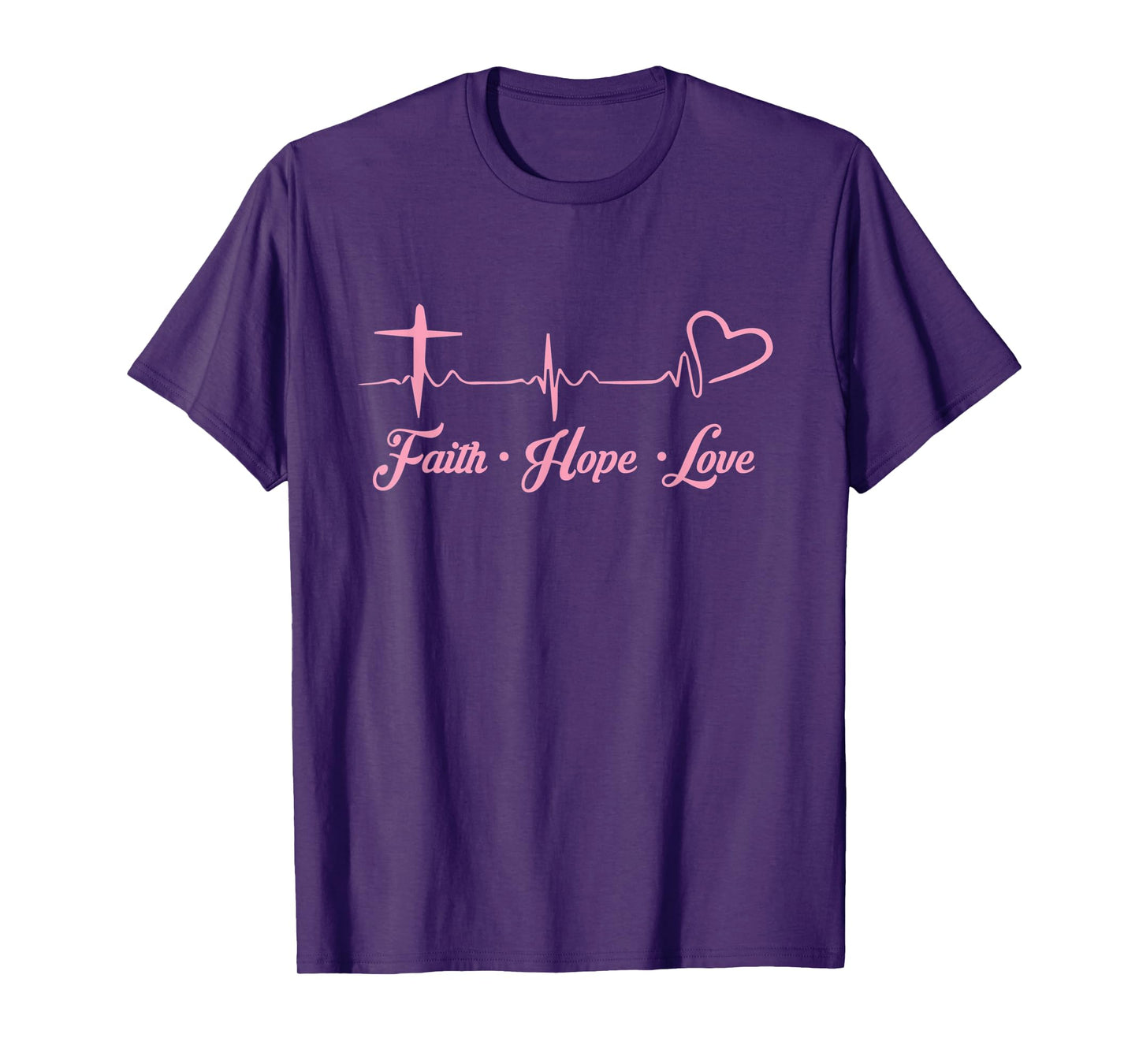 Faith - Love - Hope - Jesus Christ T-Shirt