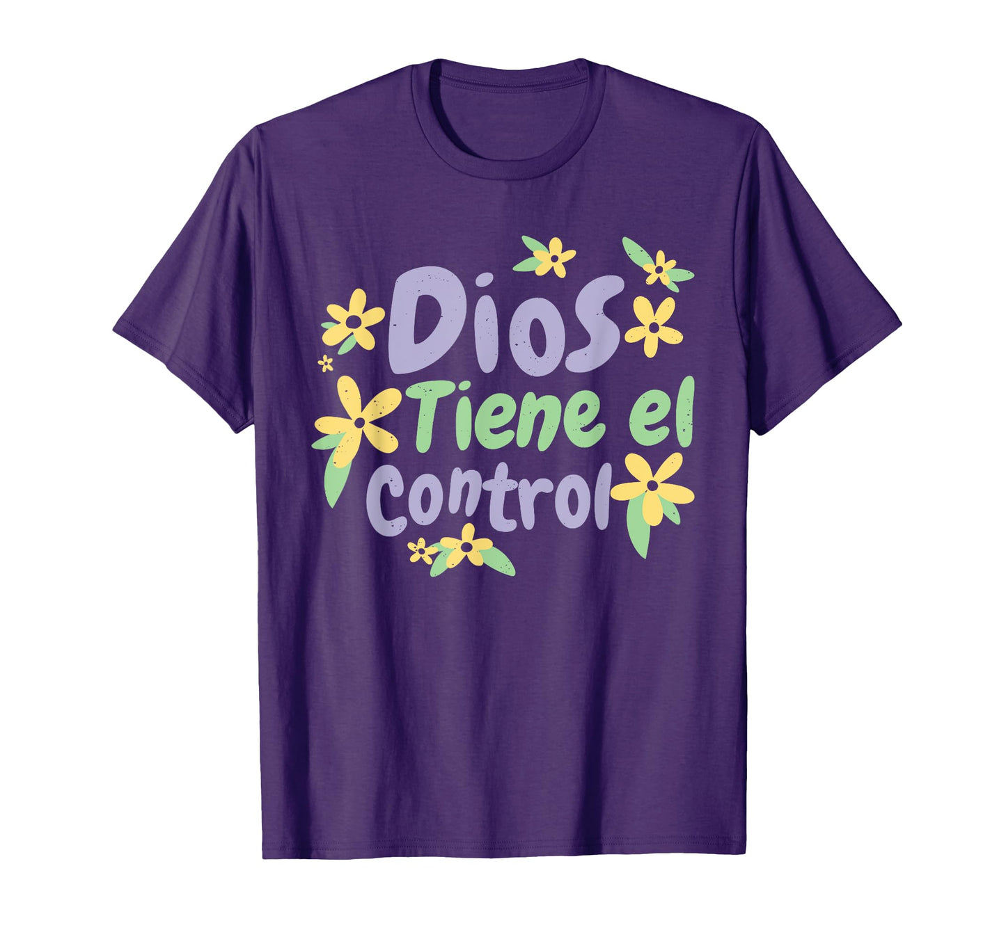 Dios Tiene El Control Jesus God Christian Spanish Bilingual T-Shirt