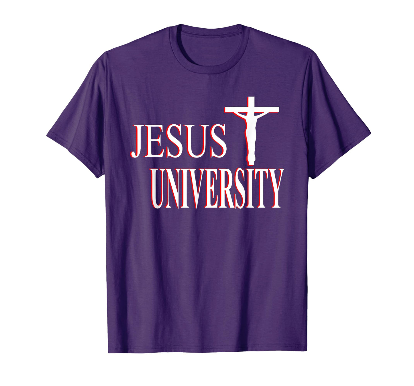 Christian Faith T-Shirt Jesus University Christian T-Shirt T-Shirt