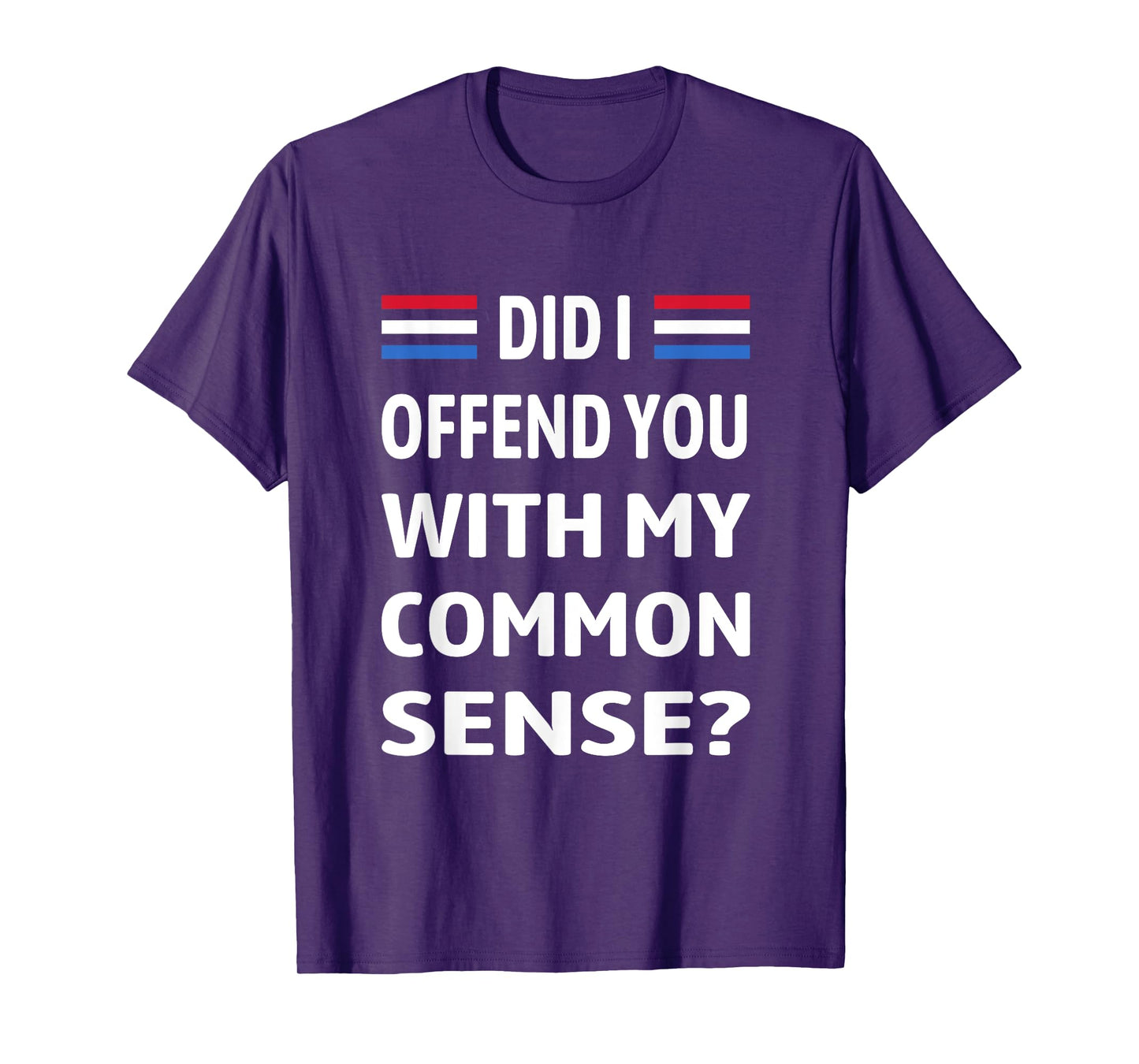 Did I Offend You With My Common Sense Funny Quote Saying T-Shirt
