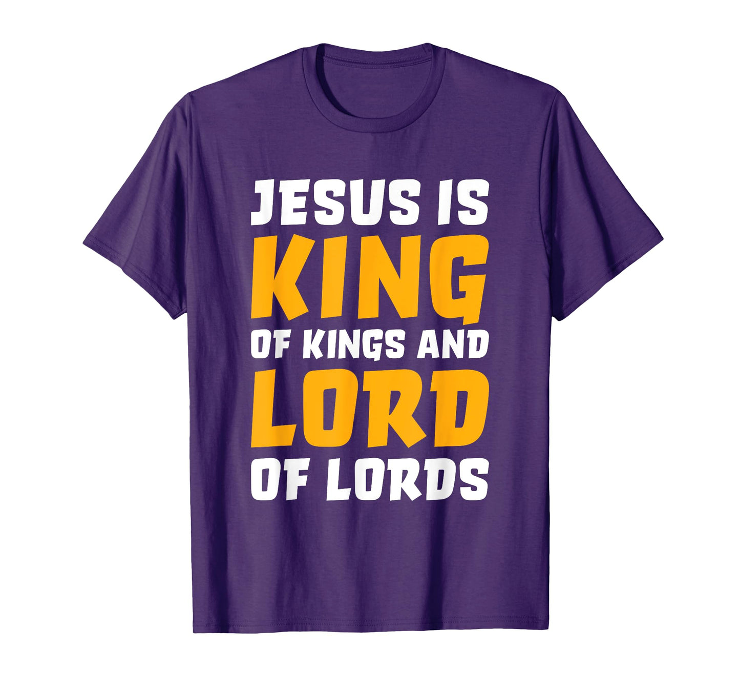 Christian Shirts For Men Women Kids Boys Girls Jesus Is King T-Shirt