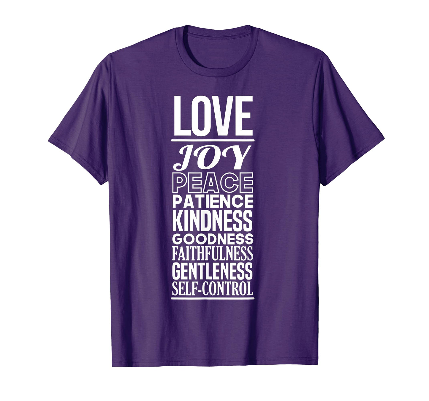 Fruit of the Spirit | Christian Positivity Encouraging T-Shirt