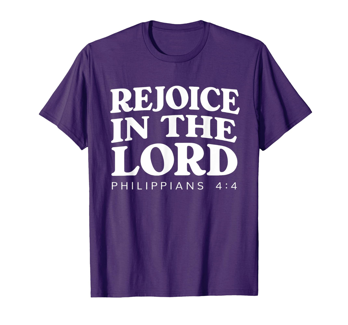 Rejoice In The Lord Bible Verse Christian T-Shirt
