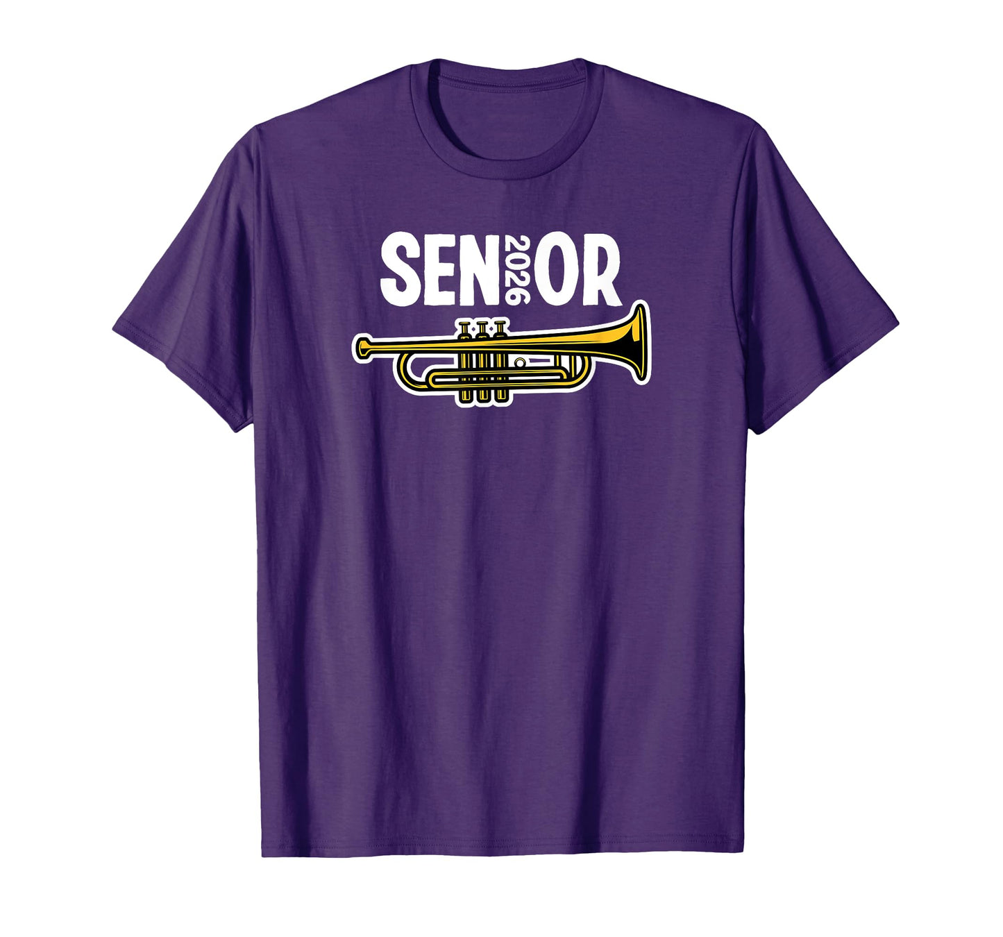 2026 Senior Trumpet Player Band Class Marching Band T-Shirt