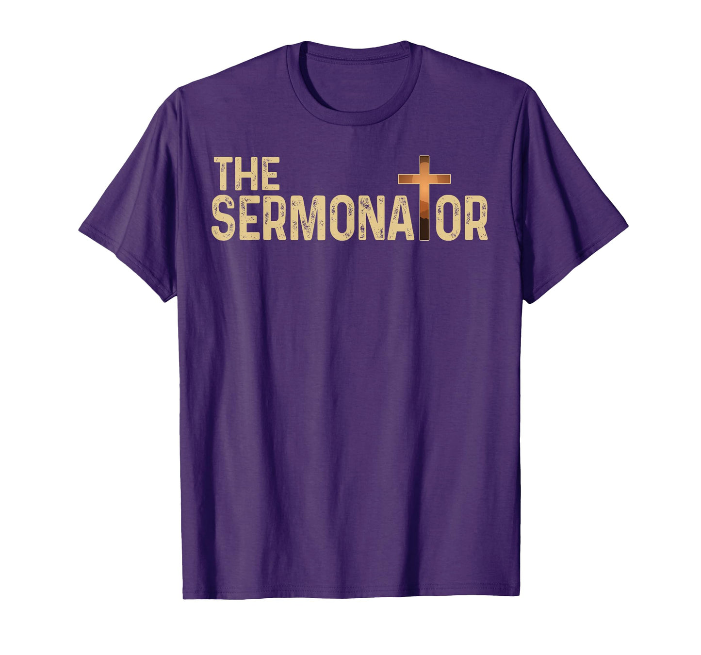 The Sermonator Pastor Christian Parish Clergy Apparel Tee T-Shirt