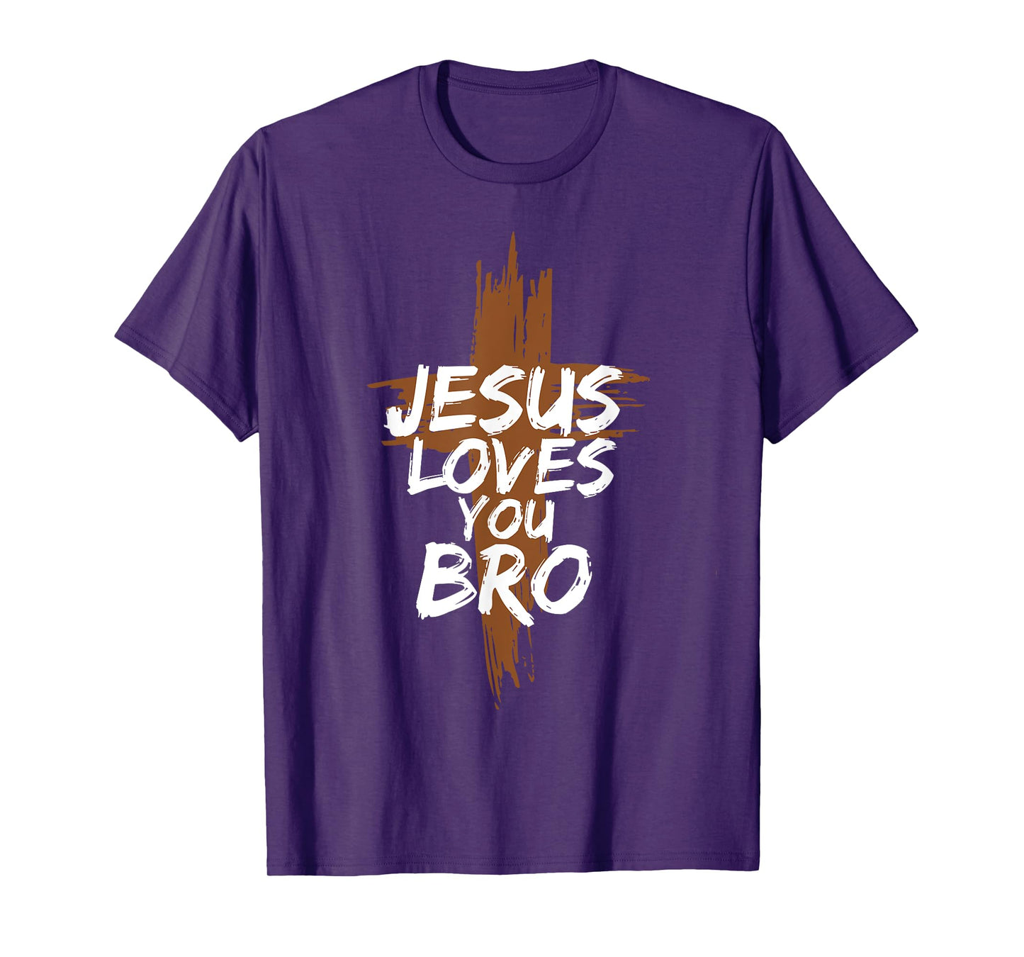 Jesus Loves You Bro Christian Believer Faith God Religious T-Shirt