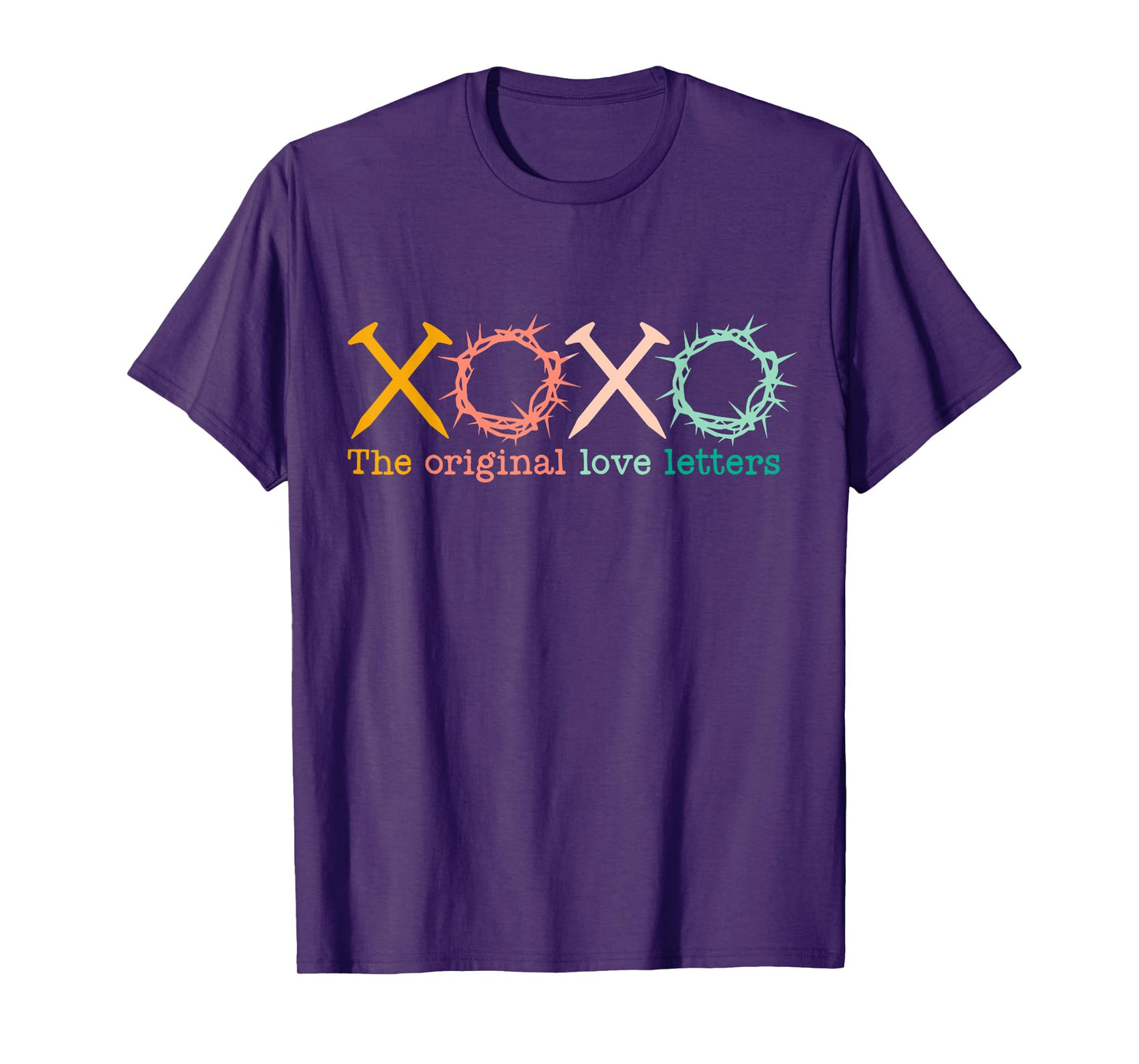 XOXO The Original Love Letters, Christian Pastel, Easter Day T-Shirt