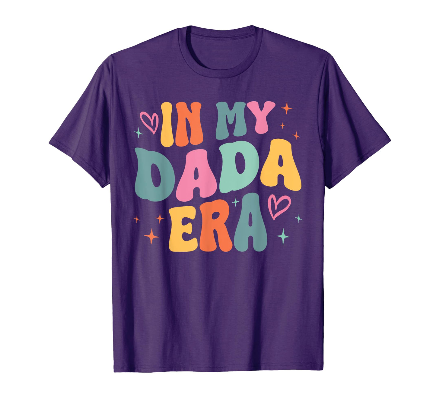 Retro Groovy In My Dada Era Funny Family Matching T-Shirt