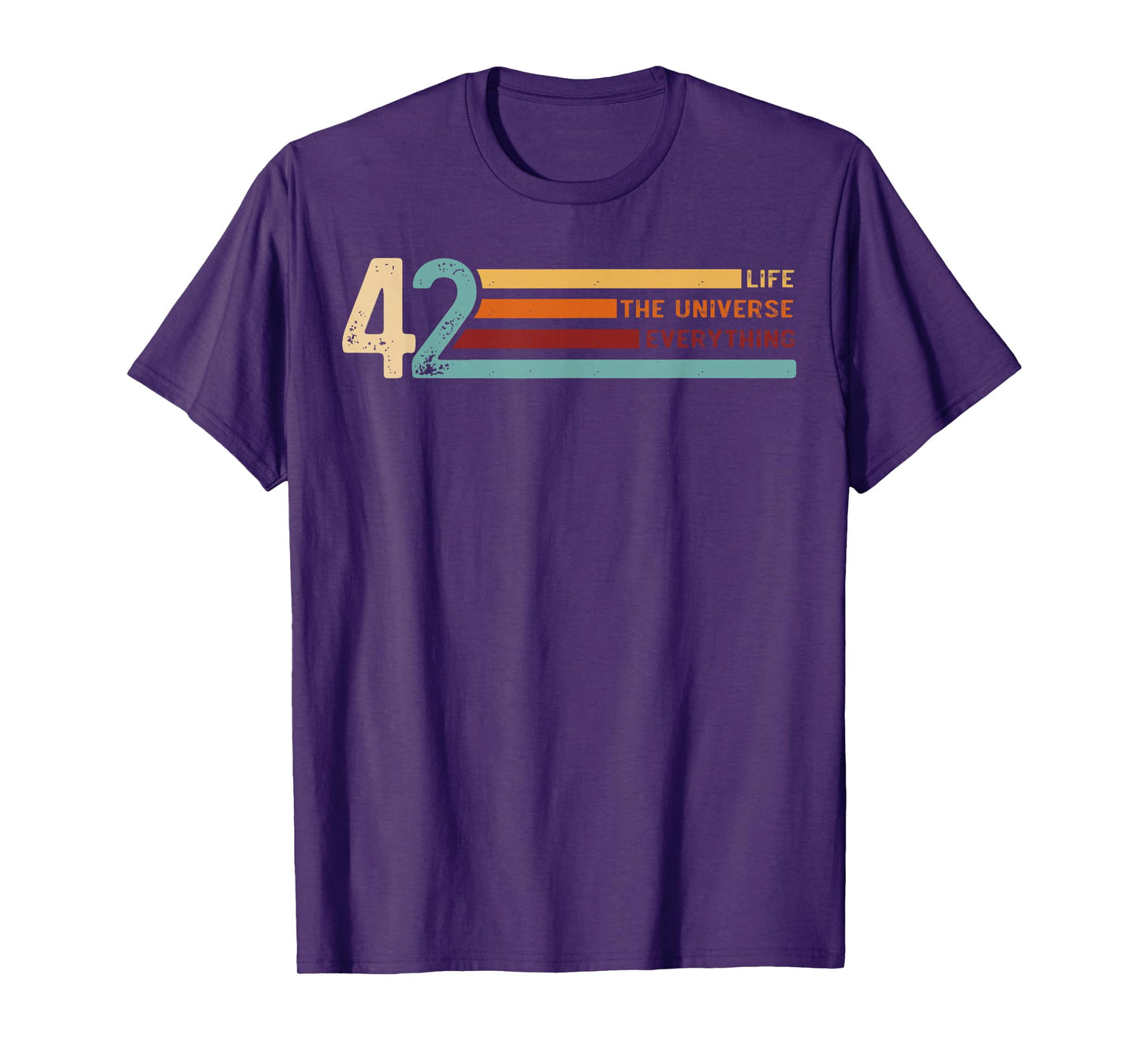 42 The Answer To Life The Universe And Everything T-Shirt