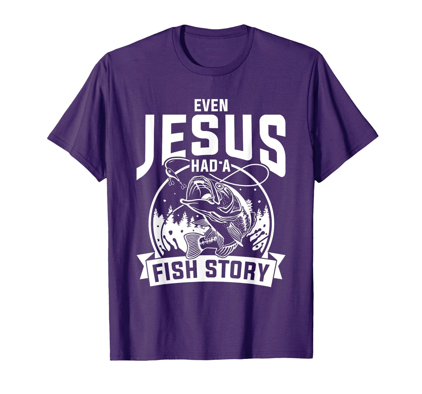 Funny Christian Fisherman Jesus Bible Prayer Gift Jesus T-Shirt