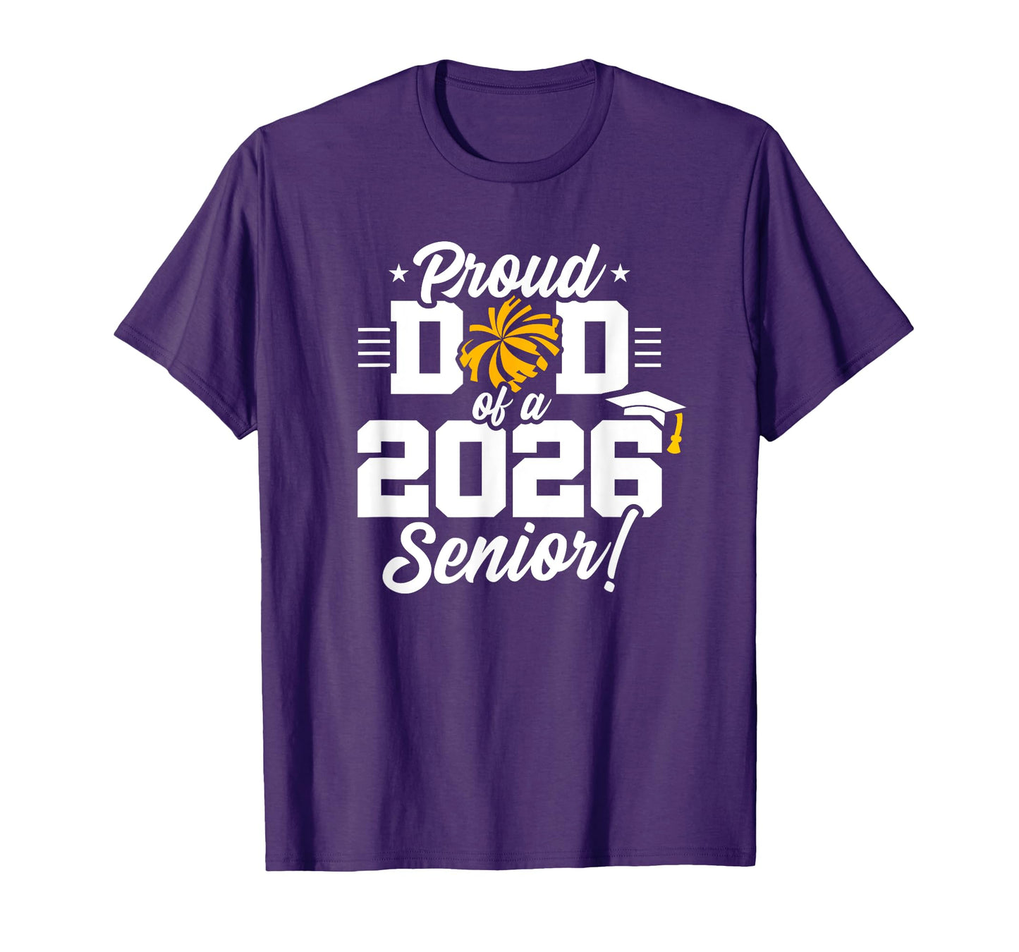 Class of 2026 - Senior Cheerleader - Cheer Dad - Senior 2026 T-Shirt