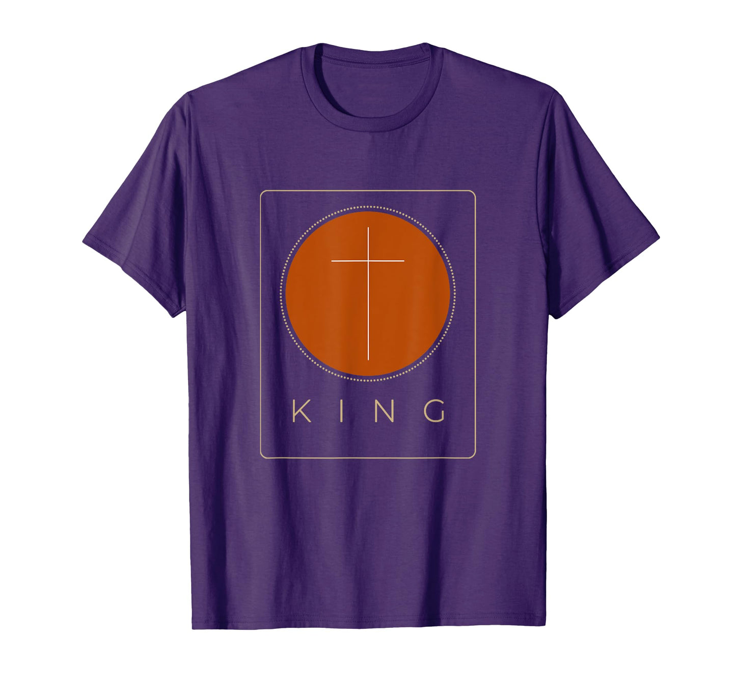 Jesus is King Exclusive Cross Faith Bible Verse Christ T-Shirt
