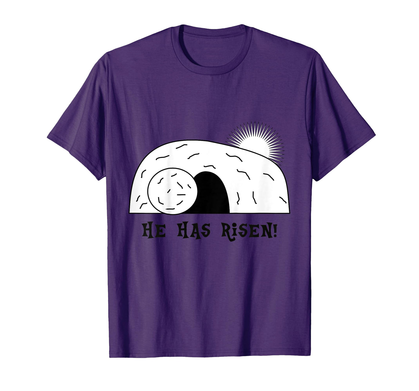 He Has Risen Jesus Christ Easter T-shirt Boys Girls Child T-Shirt