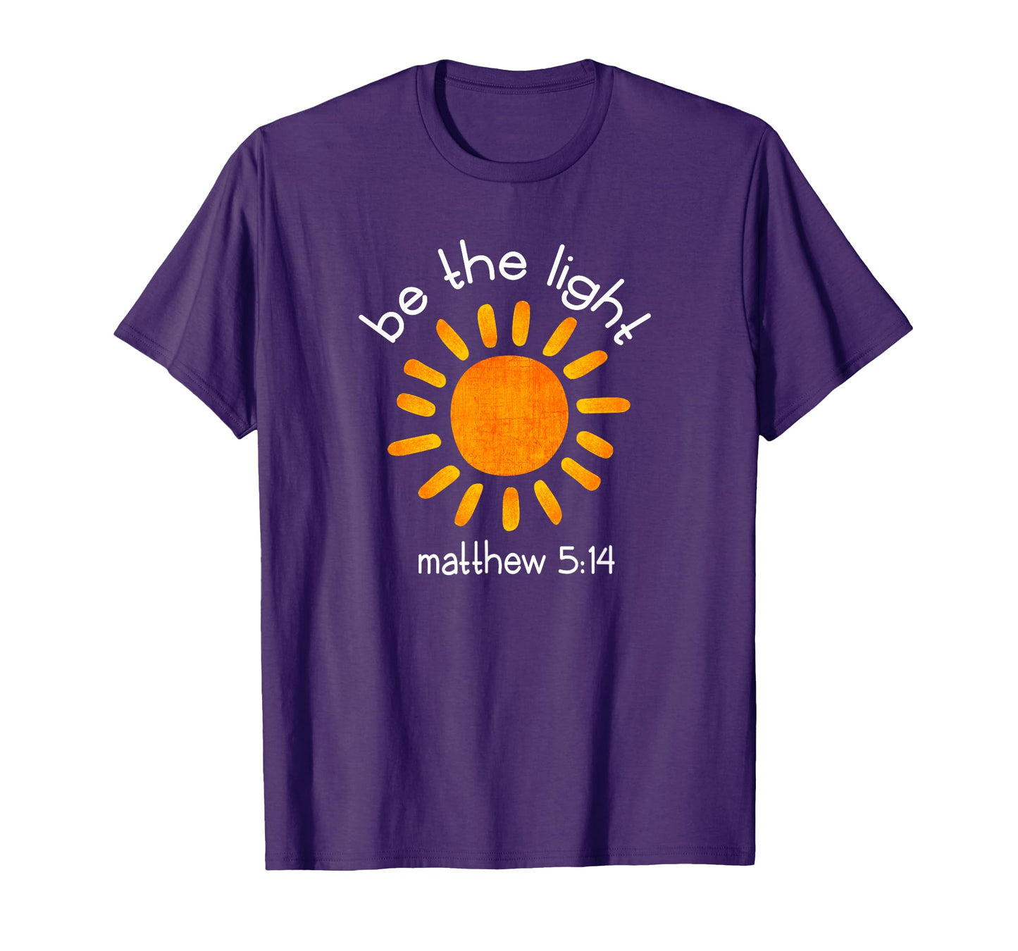 Christian Be The Light Bible Scripture Faith Quote Gifts T-Shirt
