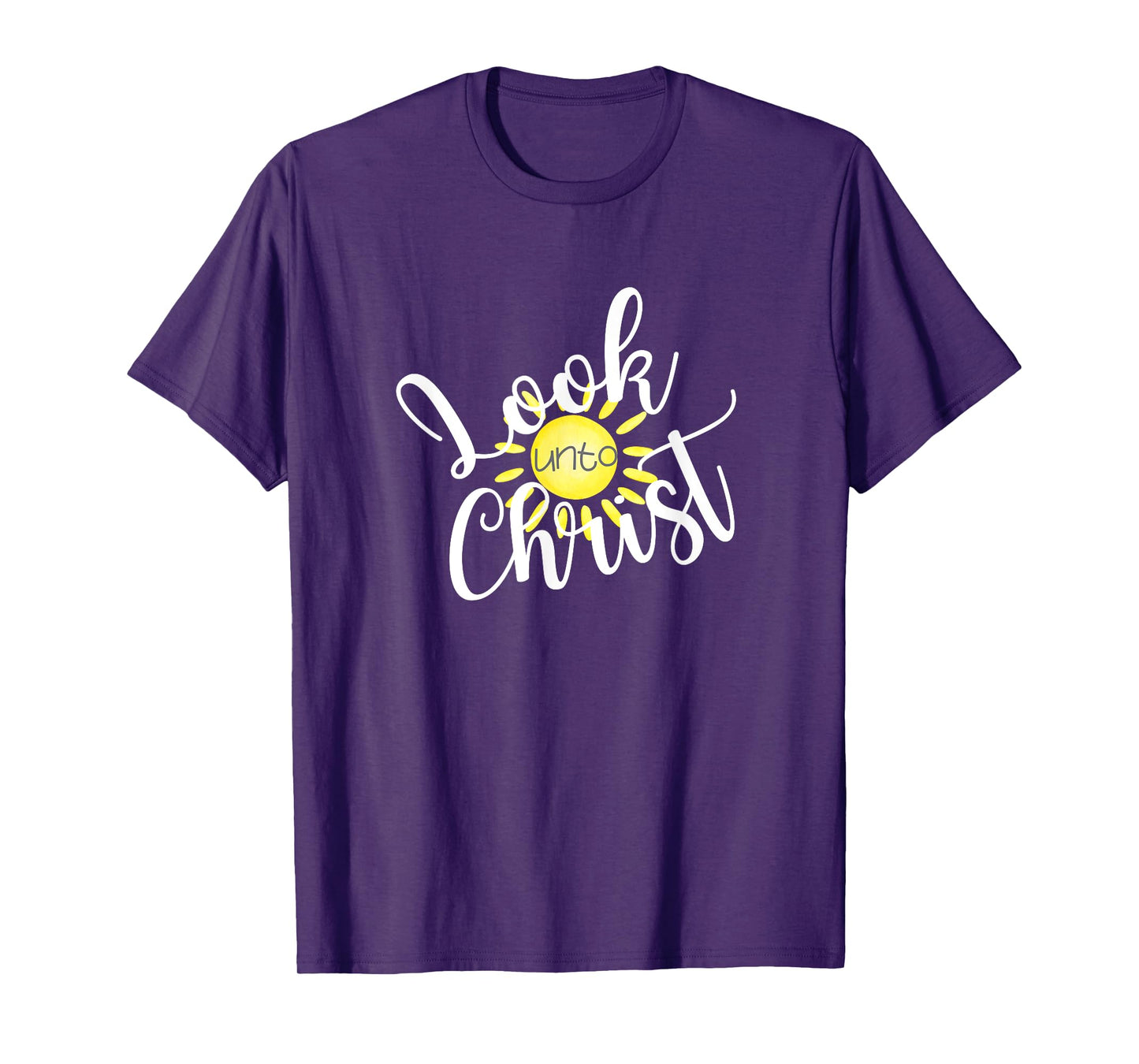 Look Unto Christ with sun 2025 FSY LDS Youth Theme Christian T-Shirt