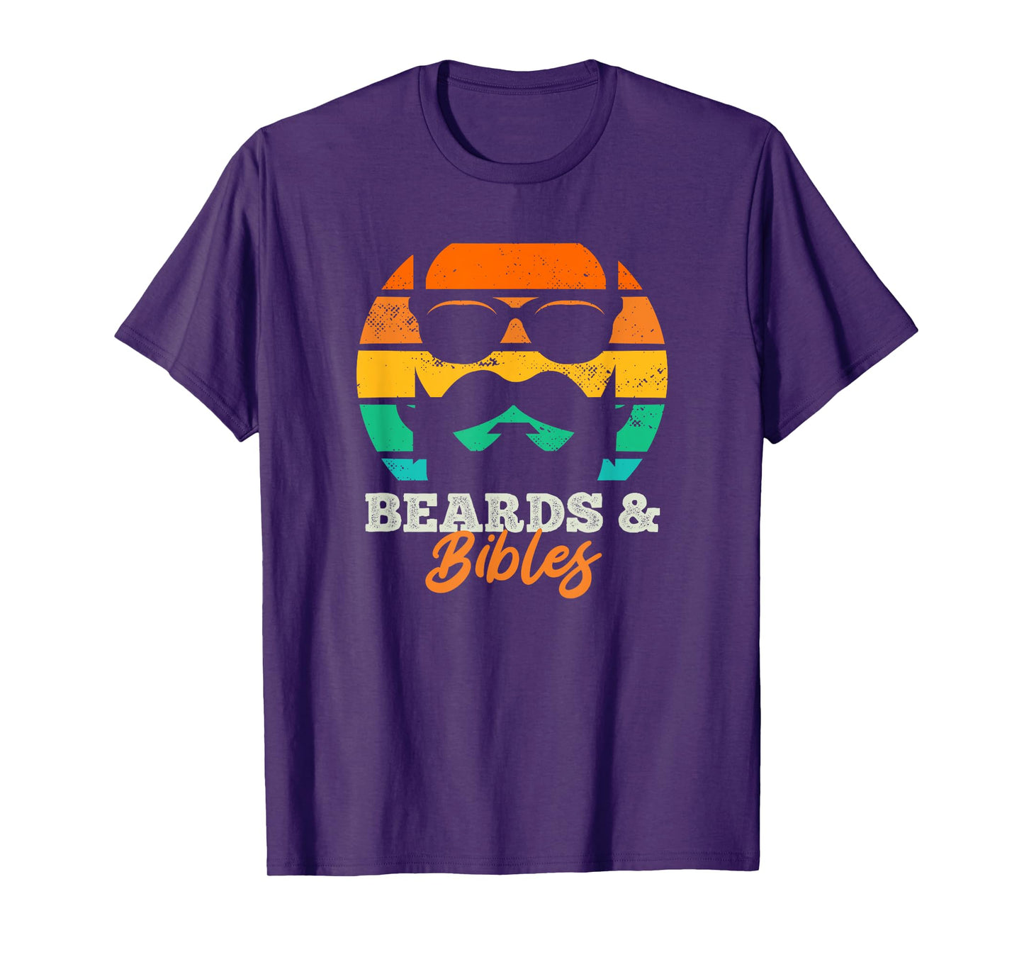 Beards & Bibles Funny Beard Christian T-Shirt