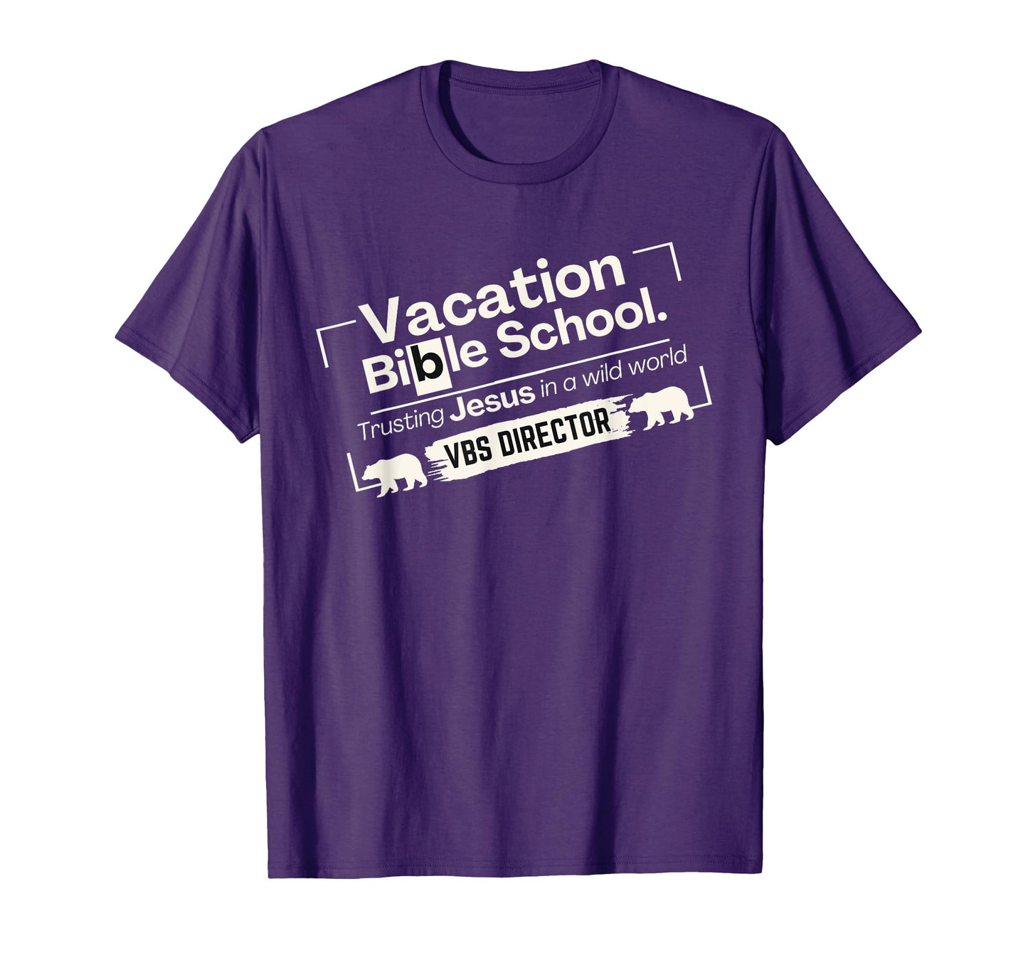VBS Director Vacation Bible School Trusting Jesus Wild World T-Shirt