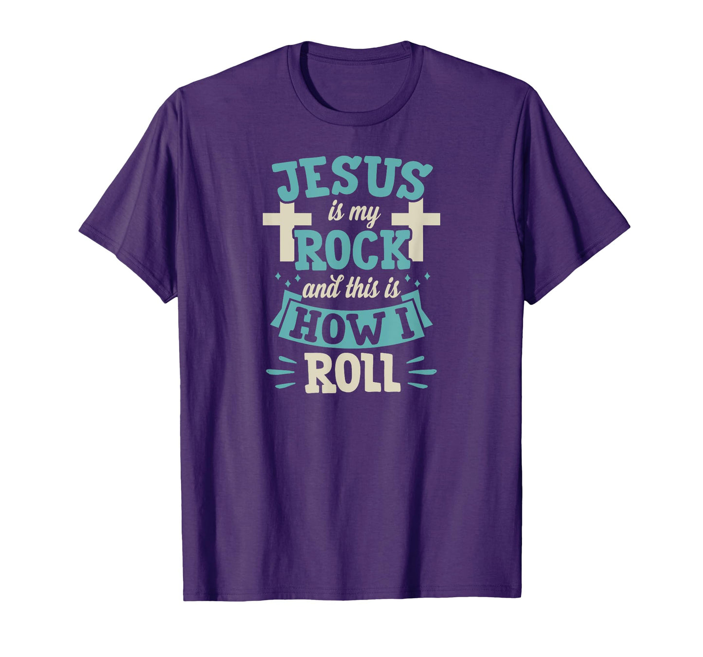 Jesus Is My Rock - Funny Christian Youth Pastor Humor T-Shirt