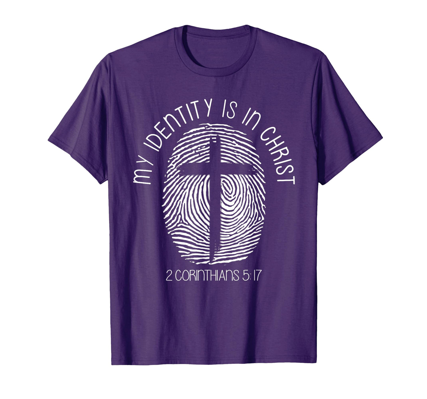 Christian My Identity Is In Jesus Christ Bible Verse Faith T-Shirt