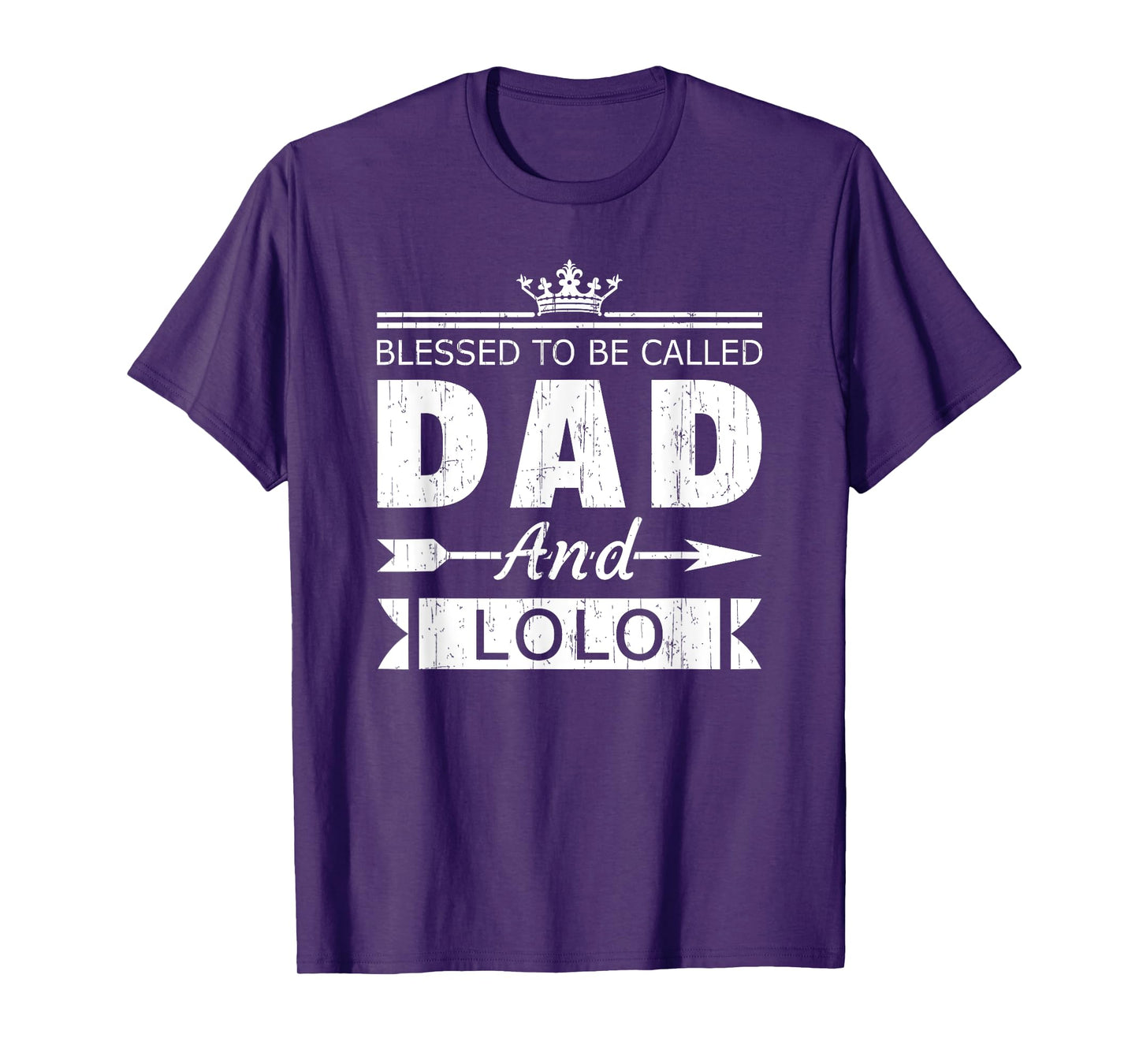 Blessed To Be Called Dad And Lolo Grandpa T-Shirt