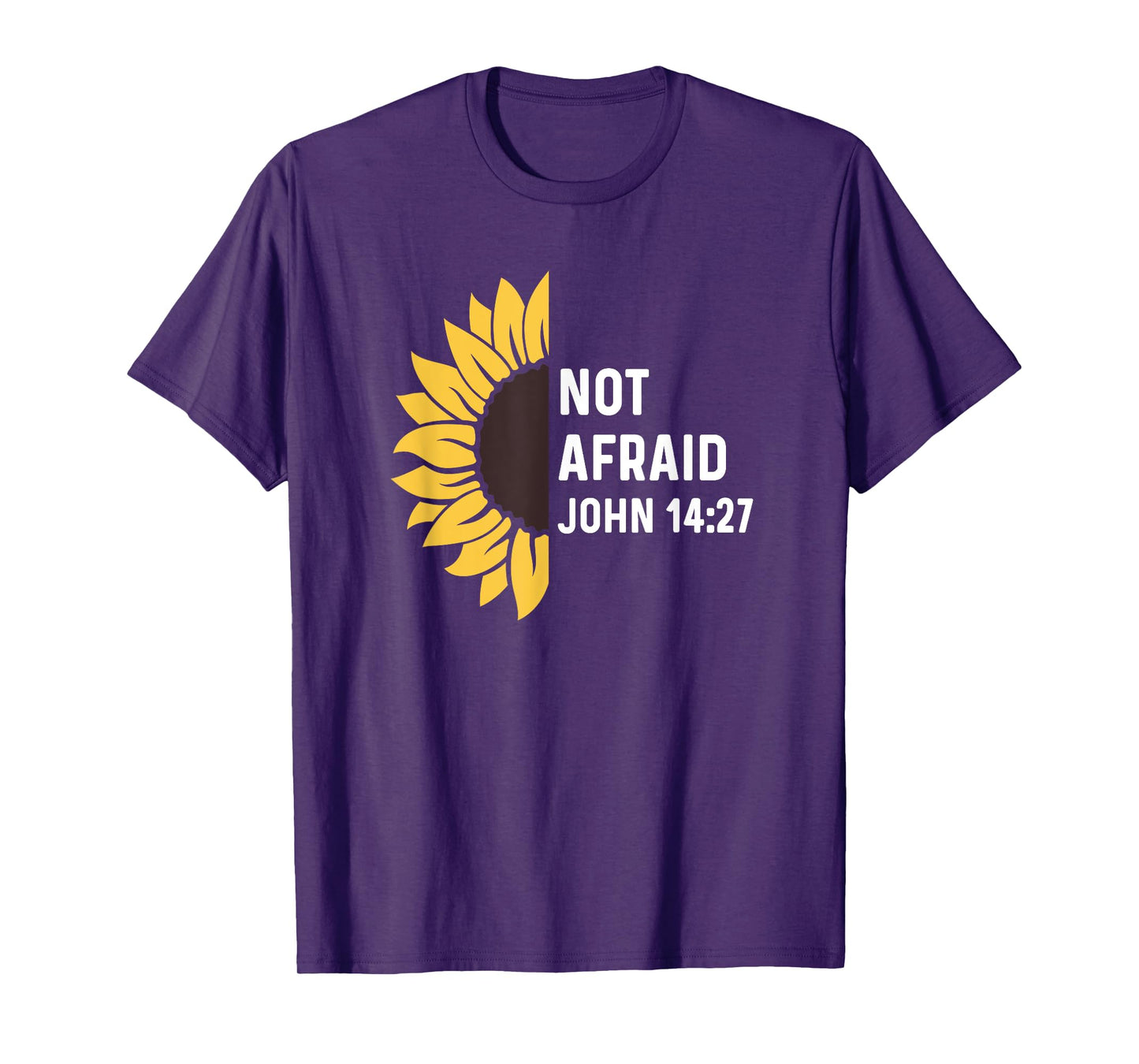 John 14:27 14 27 God Jesus Religious Quote Christian Cross T-Shirt