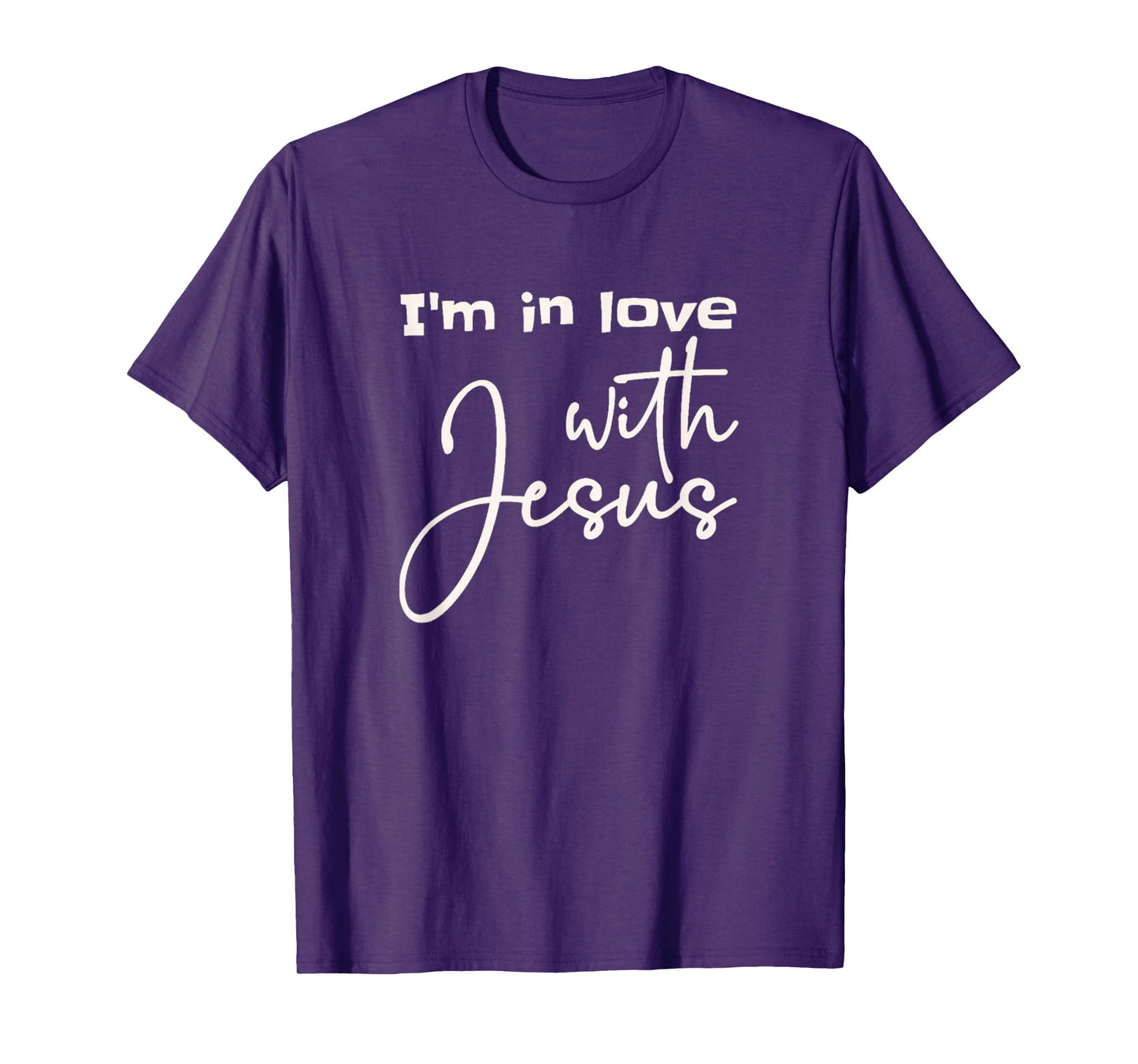 Christian I'm In Love With Jesus Faith God Bible T-Shirt