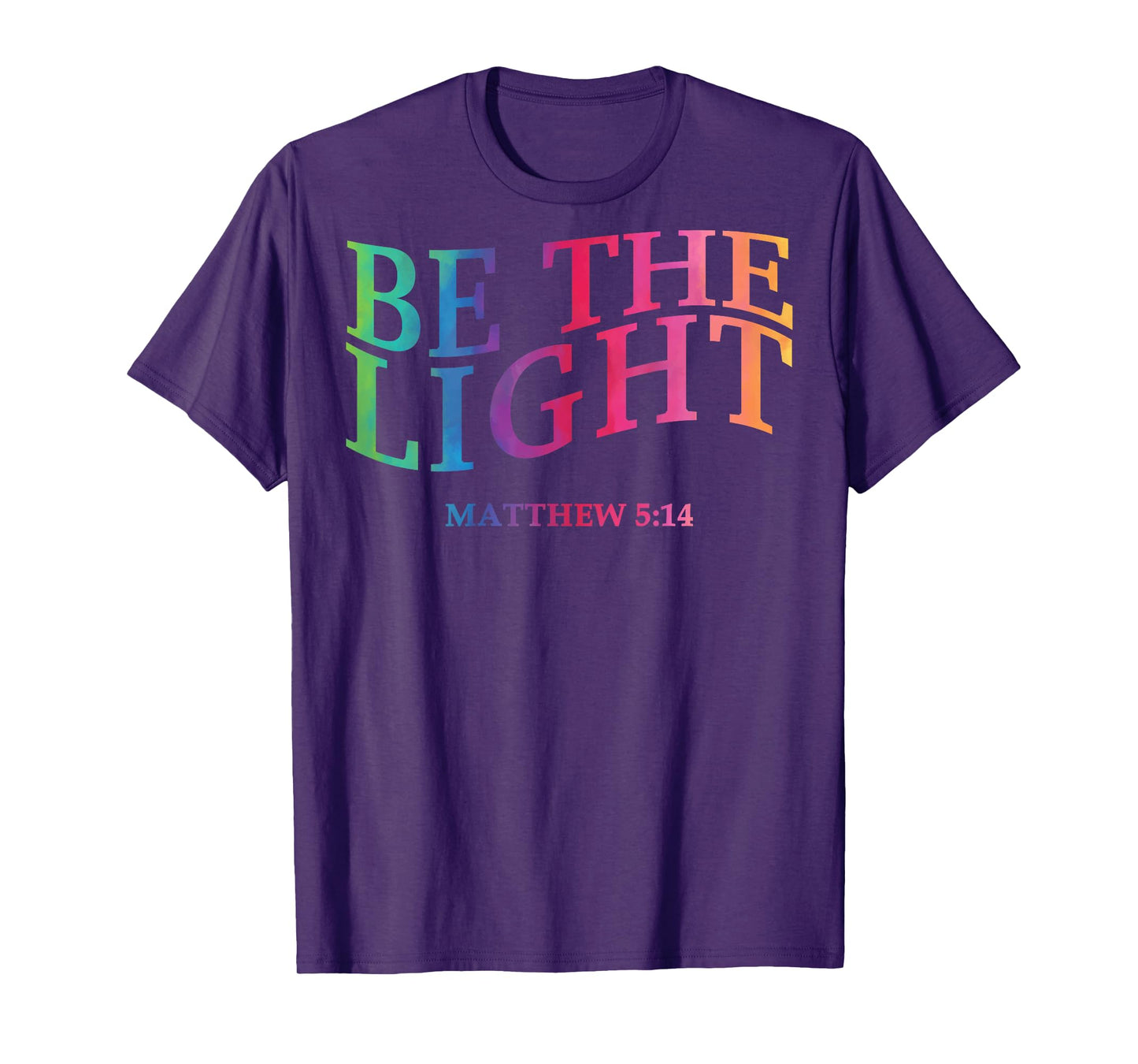 Toddler Be The Light God Son Sister Brother Christian Jesus T-Shirt