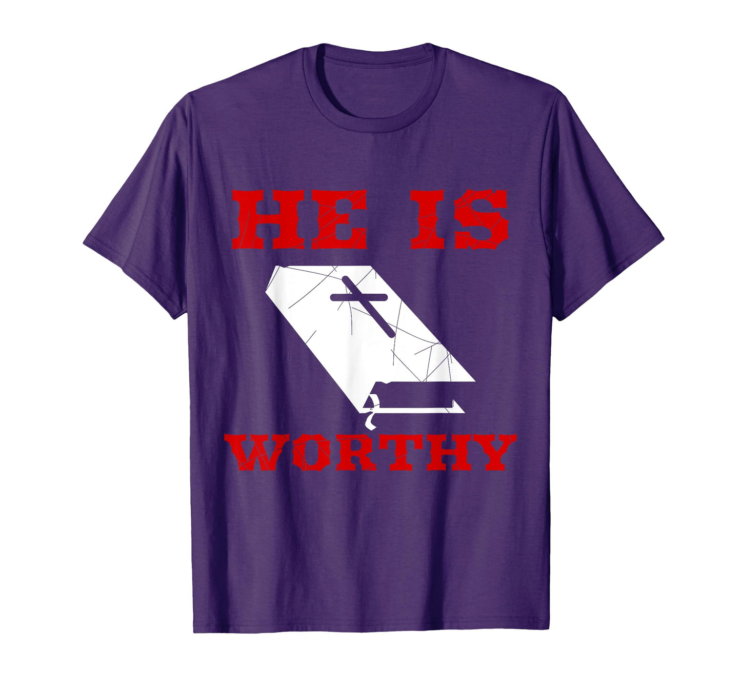 Christian Church Bible Scripture He is Worthy T-Shirt