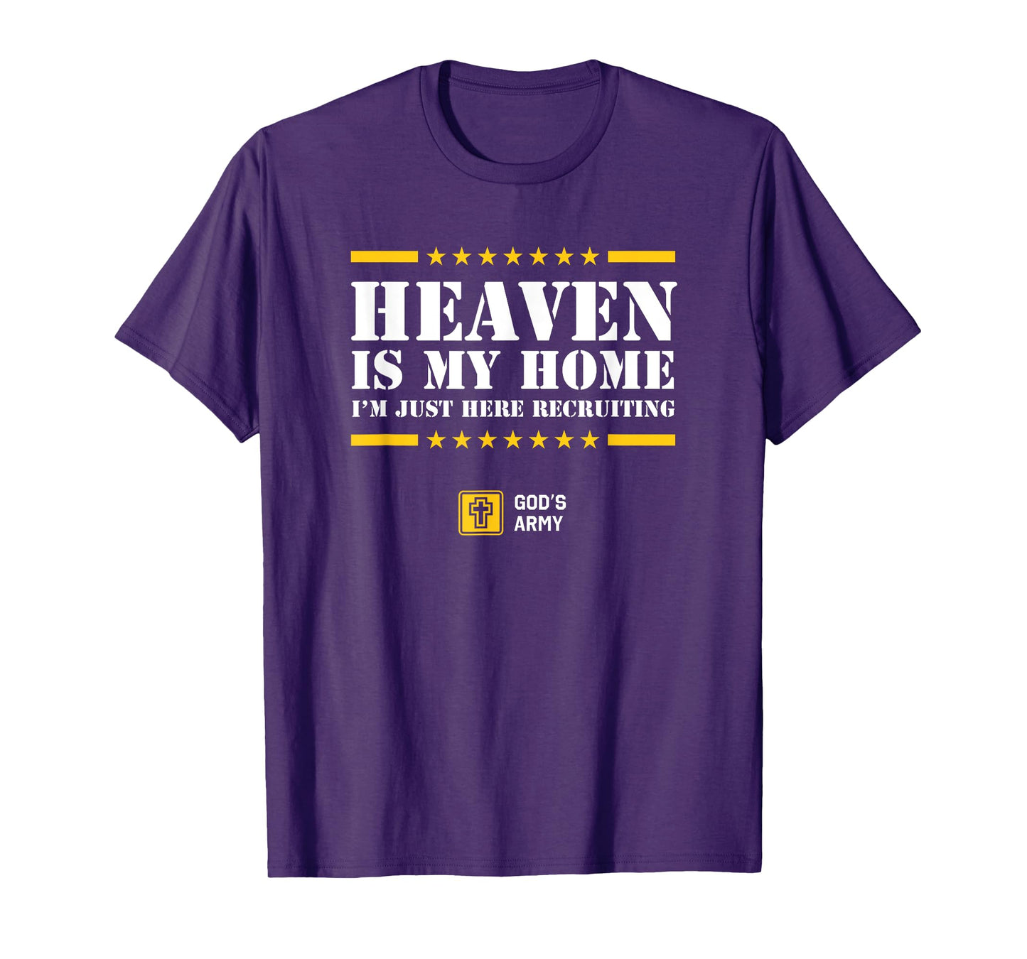 Christian Shirt - Heaven is My Home - Jesus Eternal Life T-Shirt