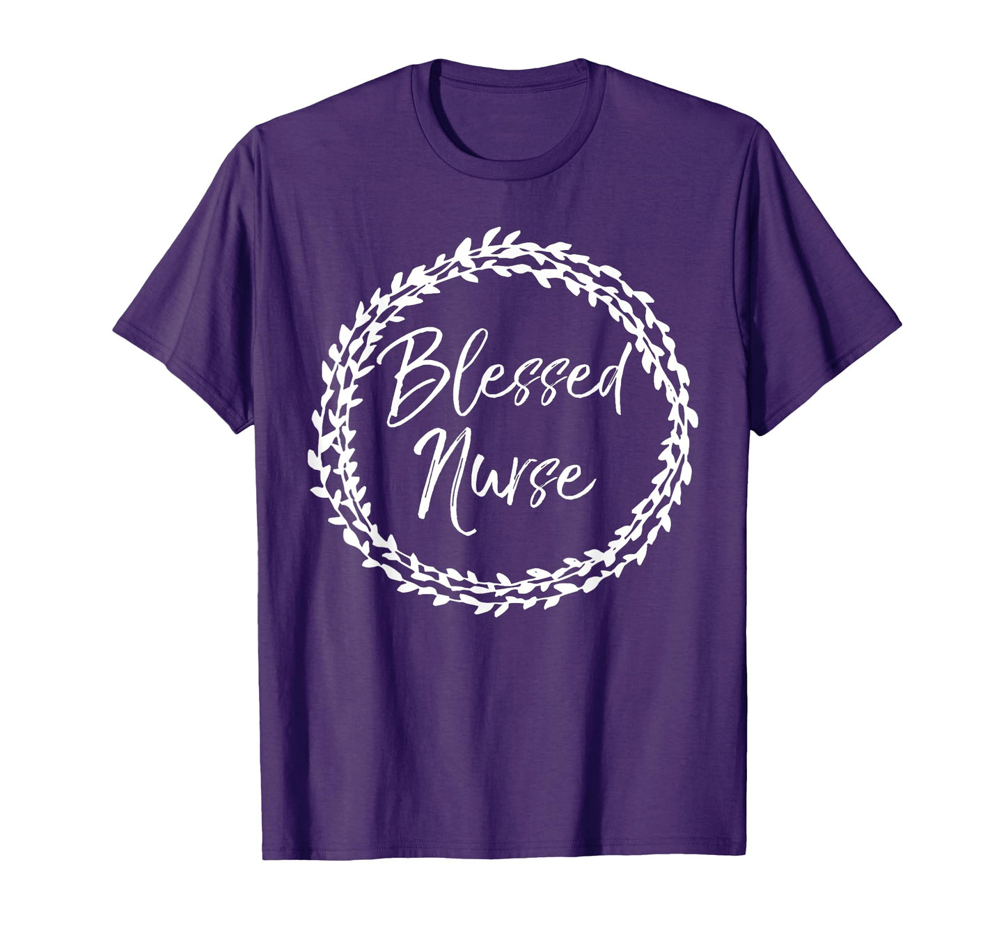 Blessed Nurse Shirt Cute Christian Nursing Gift for Women T-Shirt