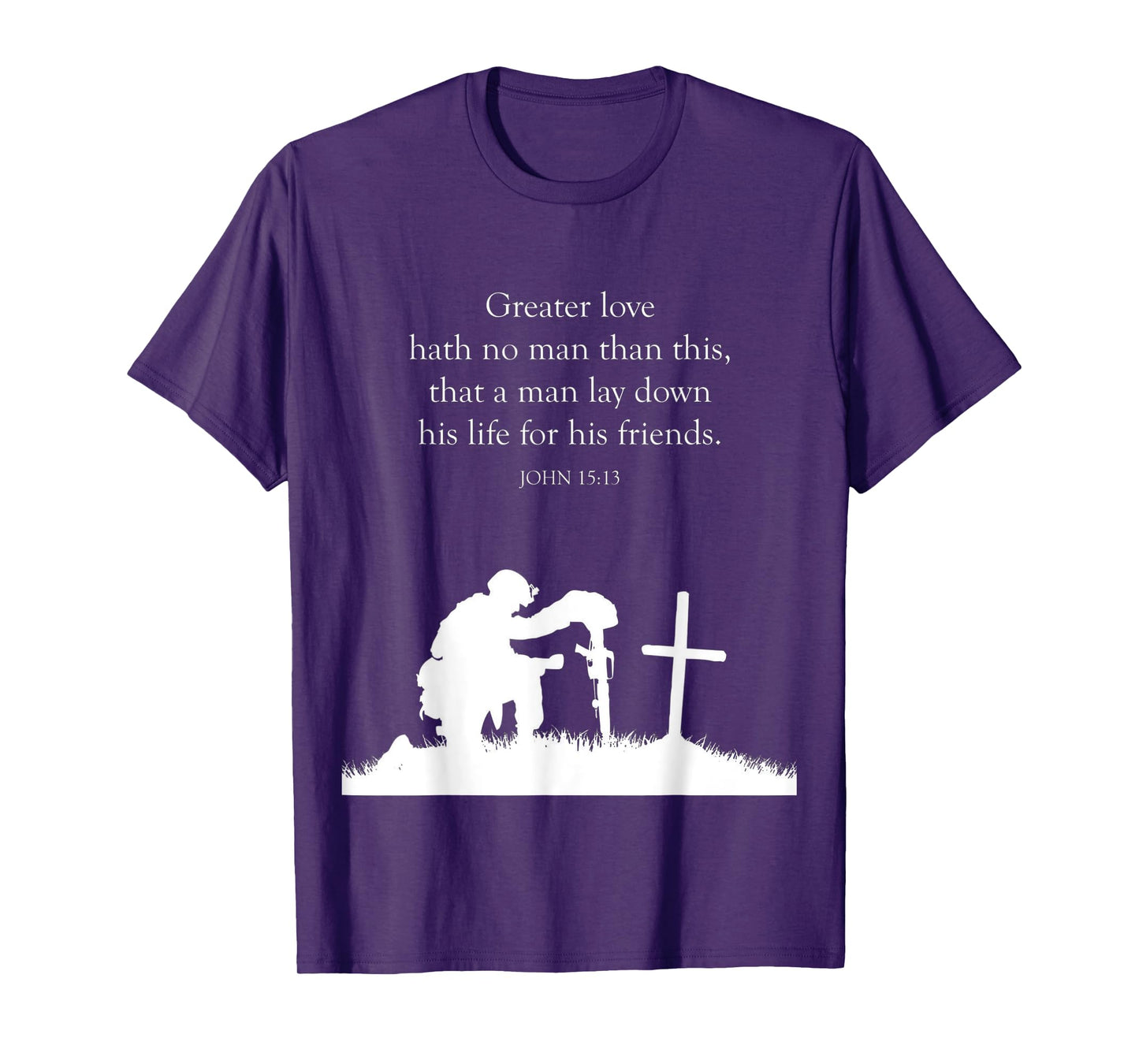 proverbs bible study John 15 13 T-Shirt