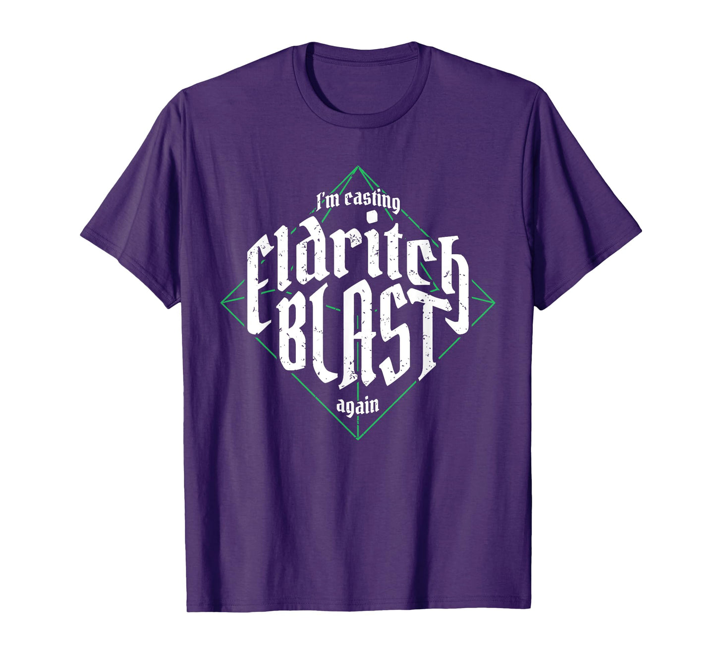 I'm Casting Eldritch Blast Again Funny Vintage T-Shirt