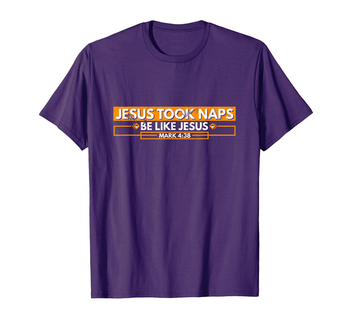 Jesus Took Naps Be Like Jesus Mark 4:38 Funny Christian T-Shirt