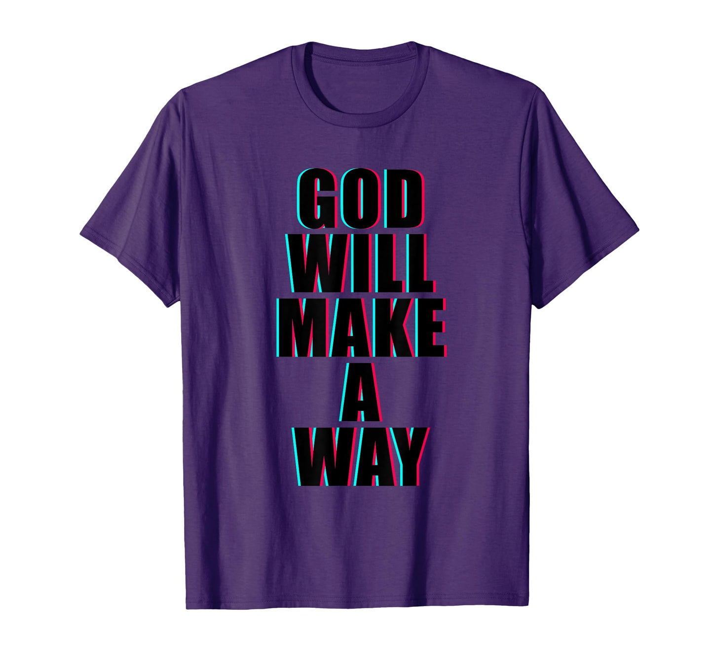 GOD Will Make A Way – Christian Faith Inspirational T-Shirt