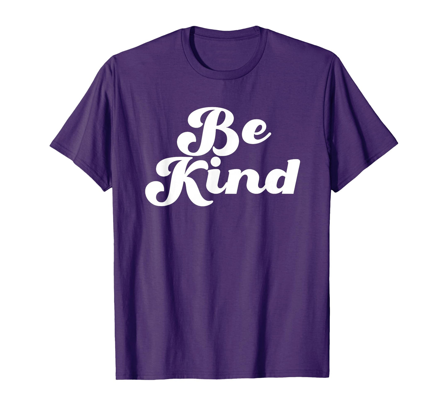 Be Kind Groovy Retro Positive Quote Design T-Shirt
