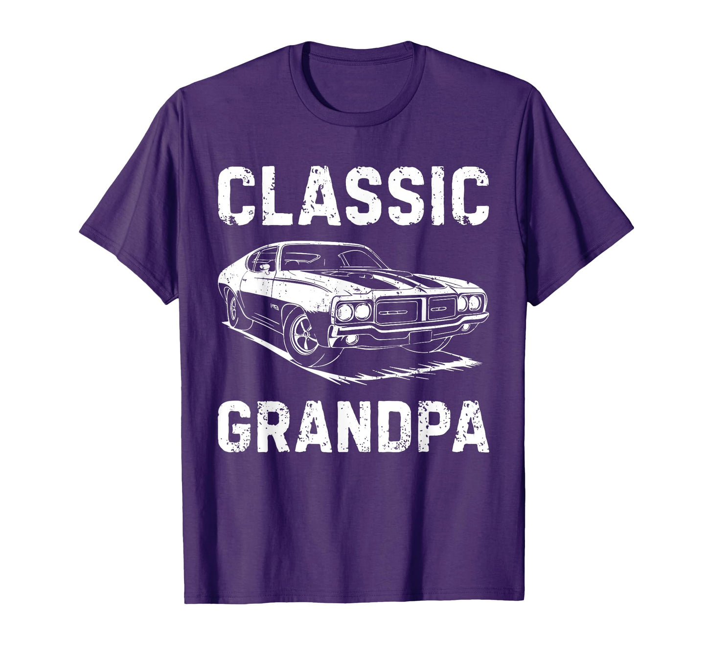 Classic Grandpa Shirt Funny Men Old Classic Car Lover T-Shirt