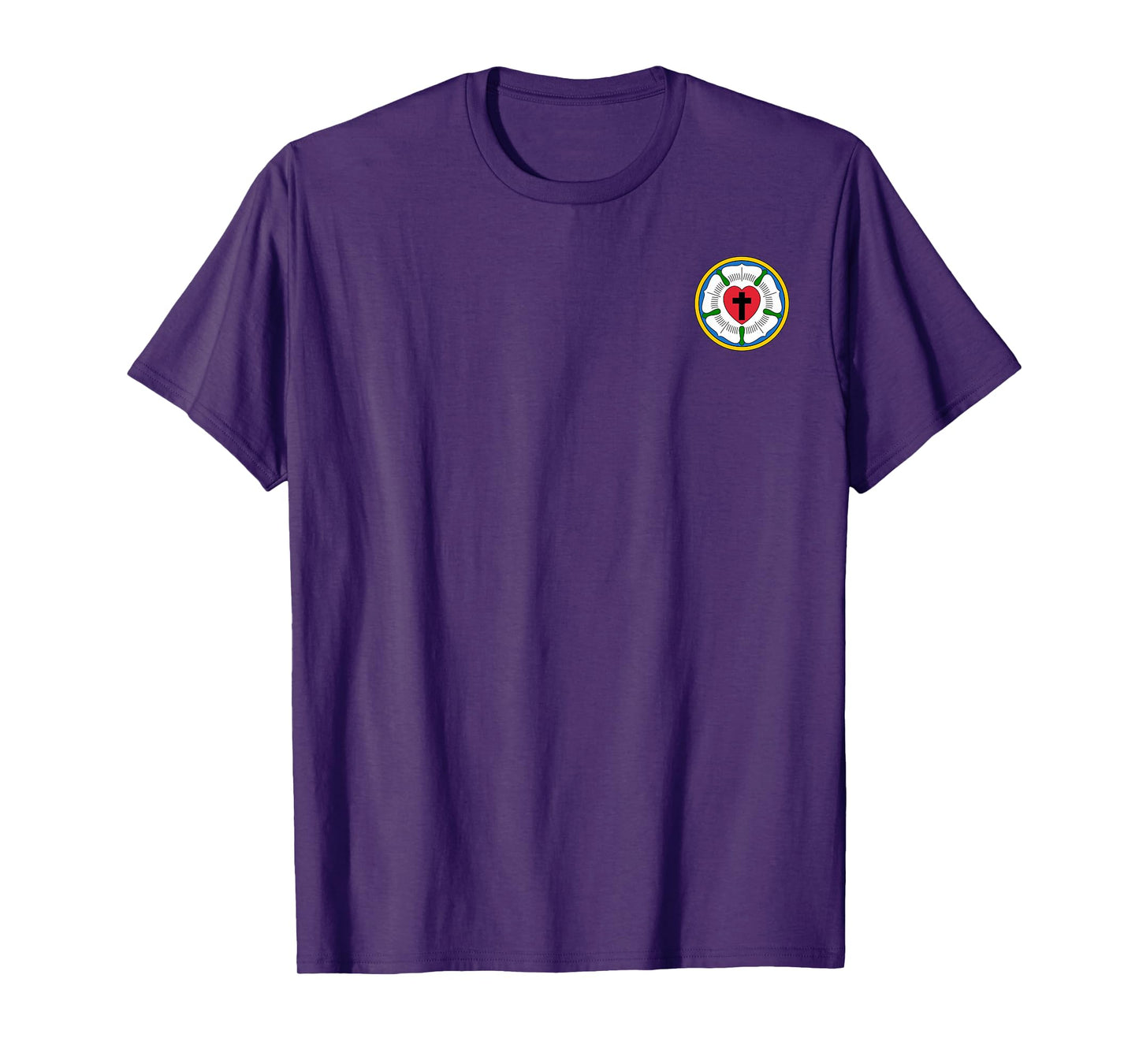 Lutheran Church Luther Rose Seal Logo Emblem T-Shirt