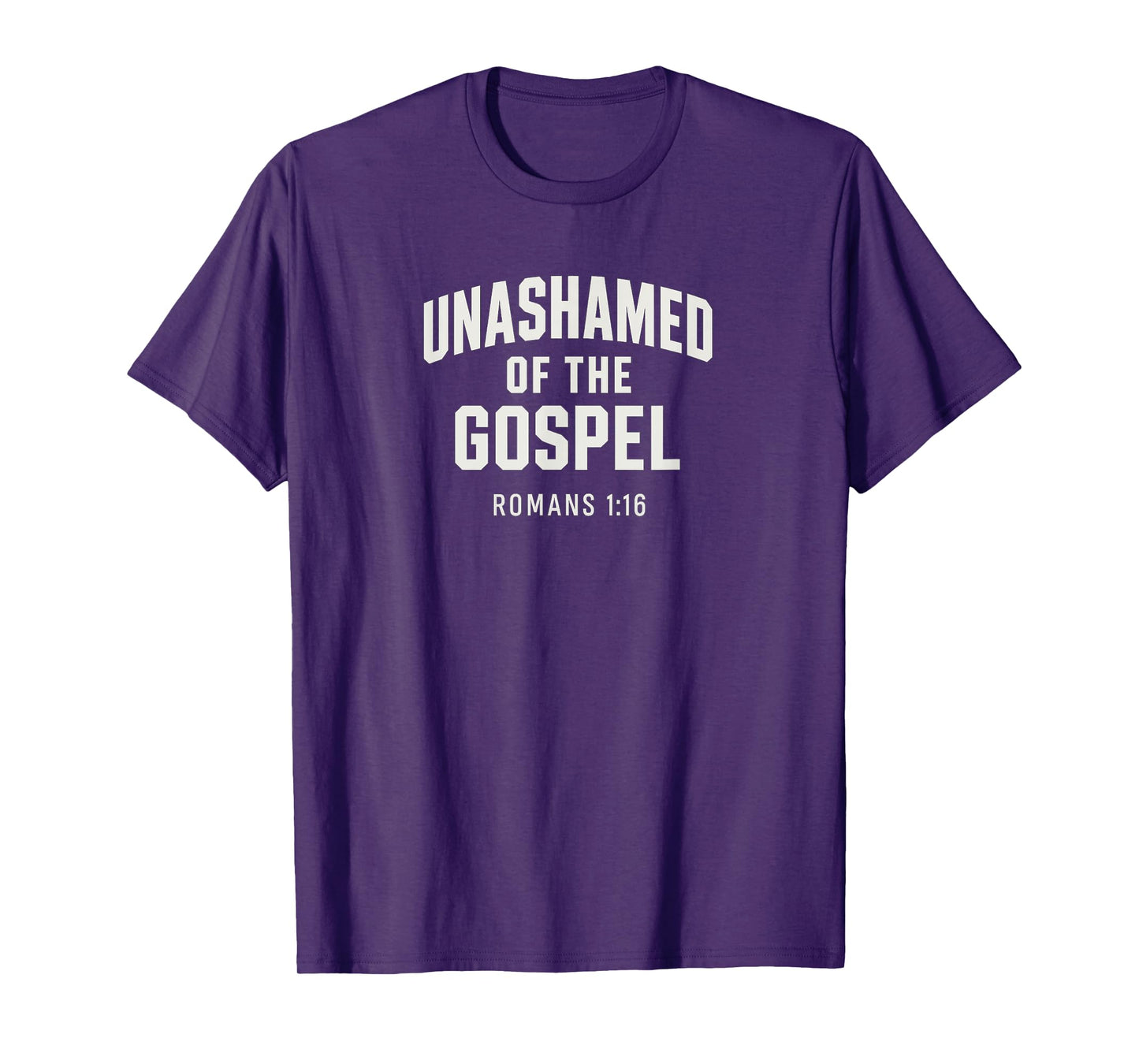 Unashamed of the Gospel, Christian Teen Romans 1:16 T-Shirt