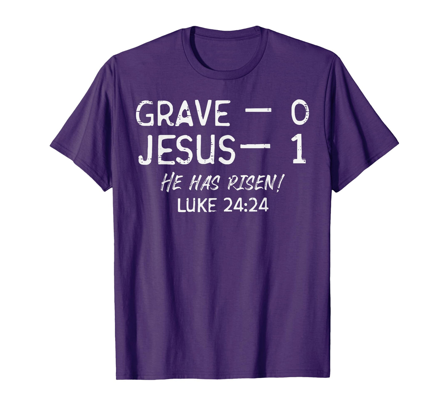 Grave 0 Jesus 1 He Has Risen Jesus Religious Easter Christ T-Shirt