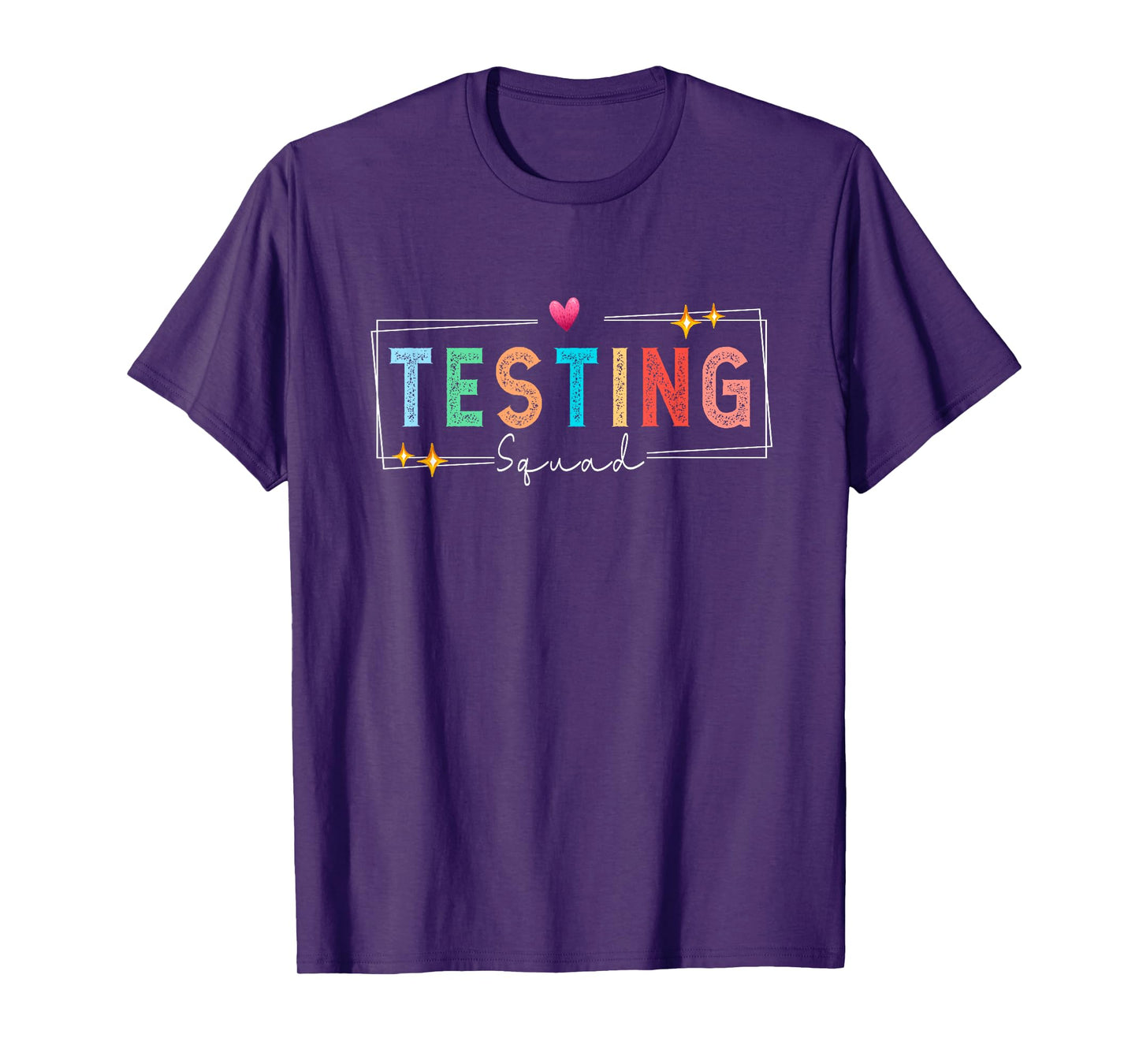 Testing squad - Test Day 2024 teacher motivational quote T-Shirt