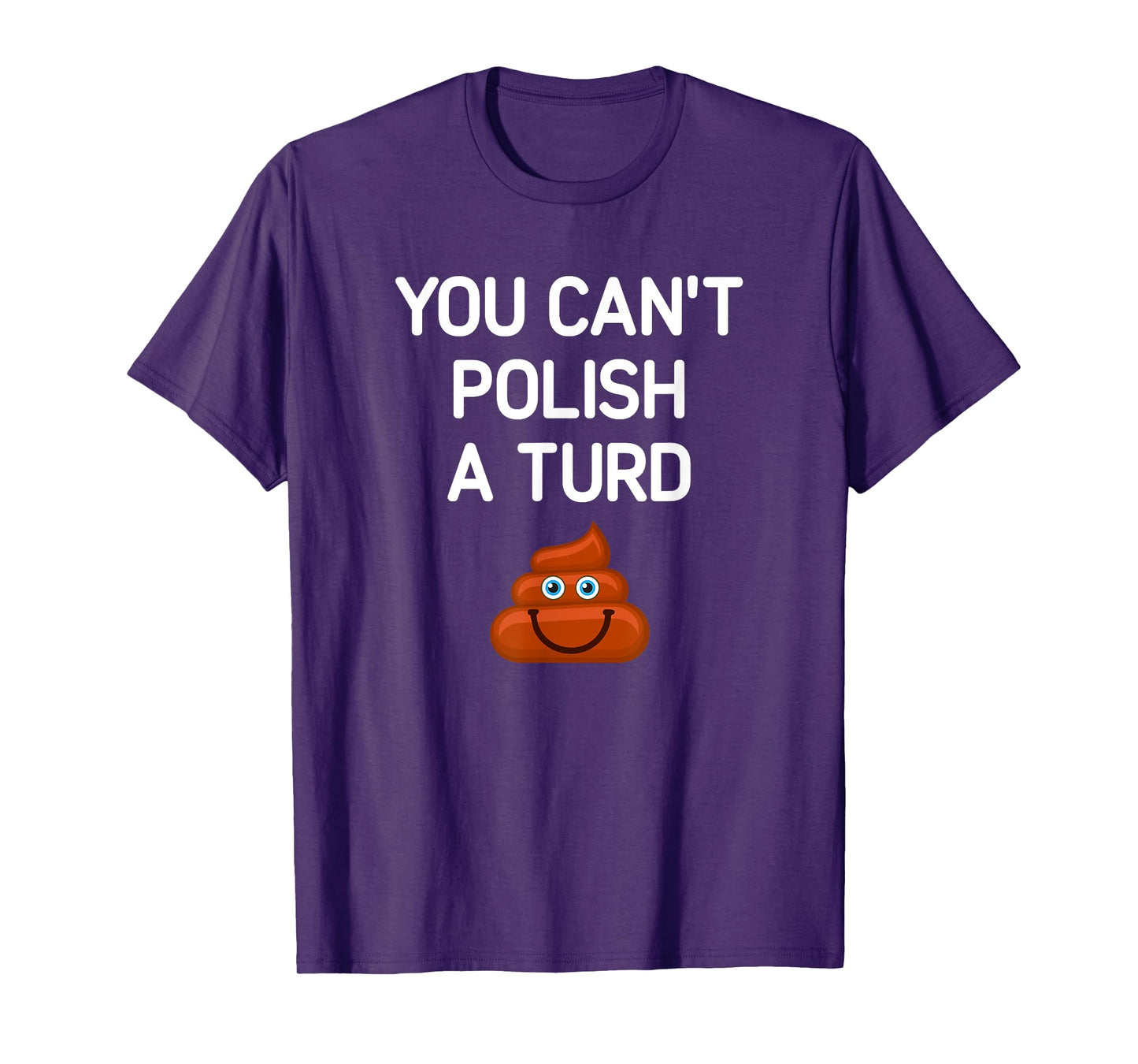 You Can't Polish A Turd, Funny, Jokes, Sarcastic T-Shirt